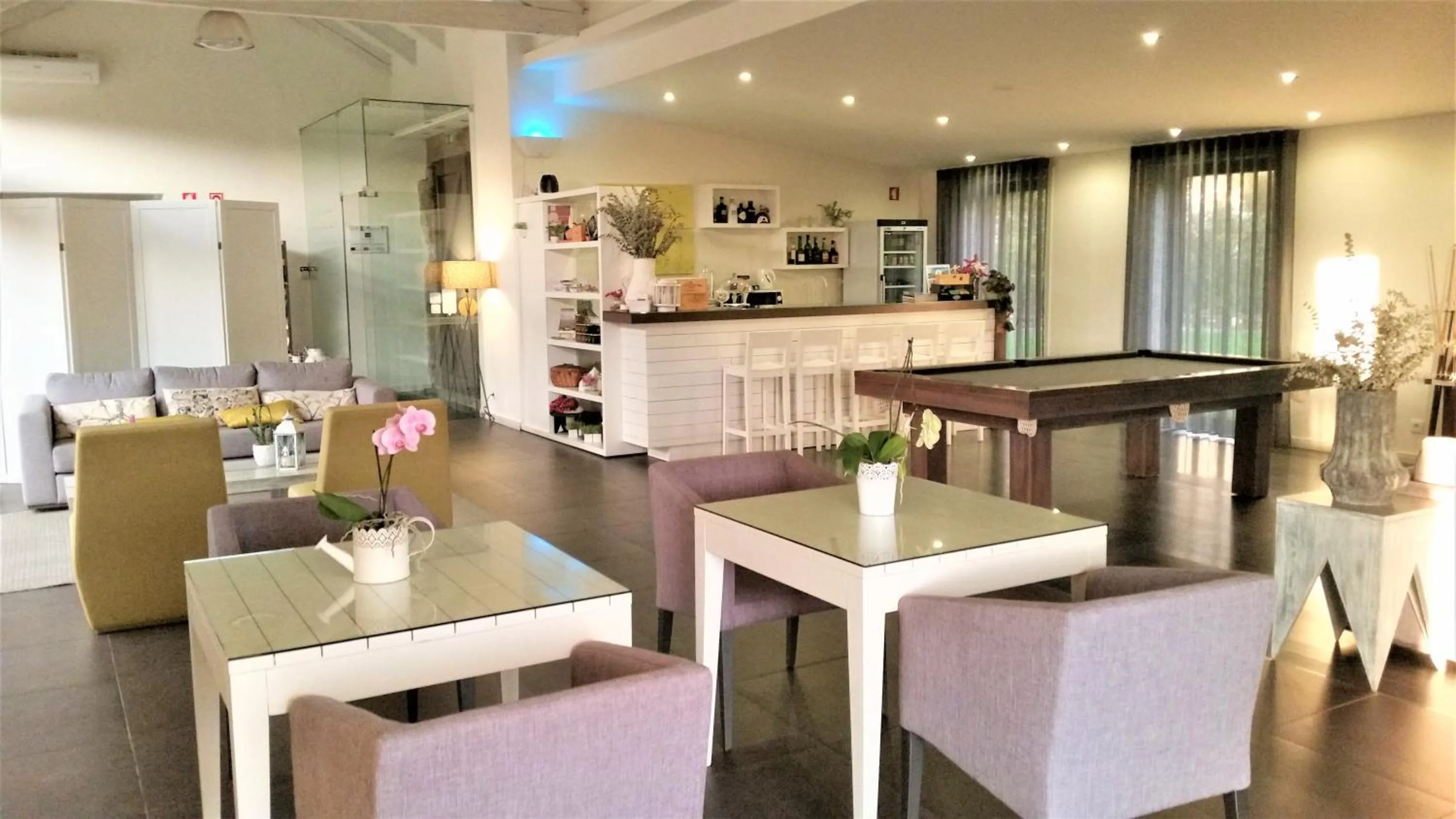 Communal lounge/ TV room in Casa Valxisto