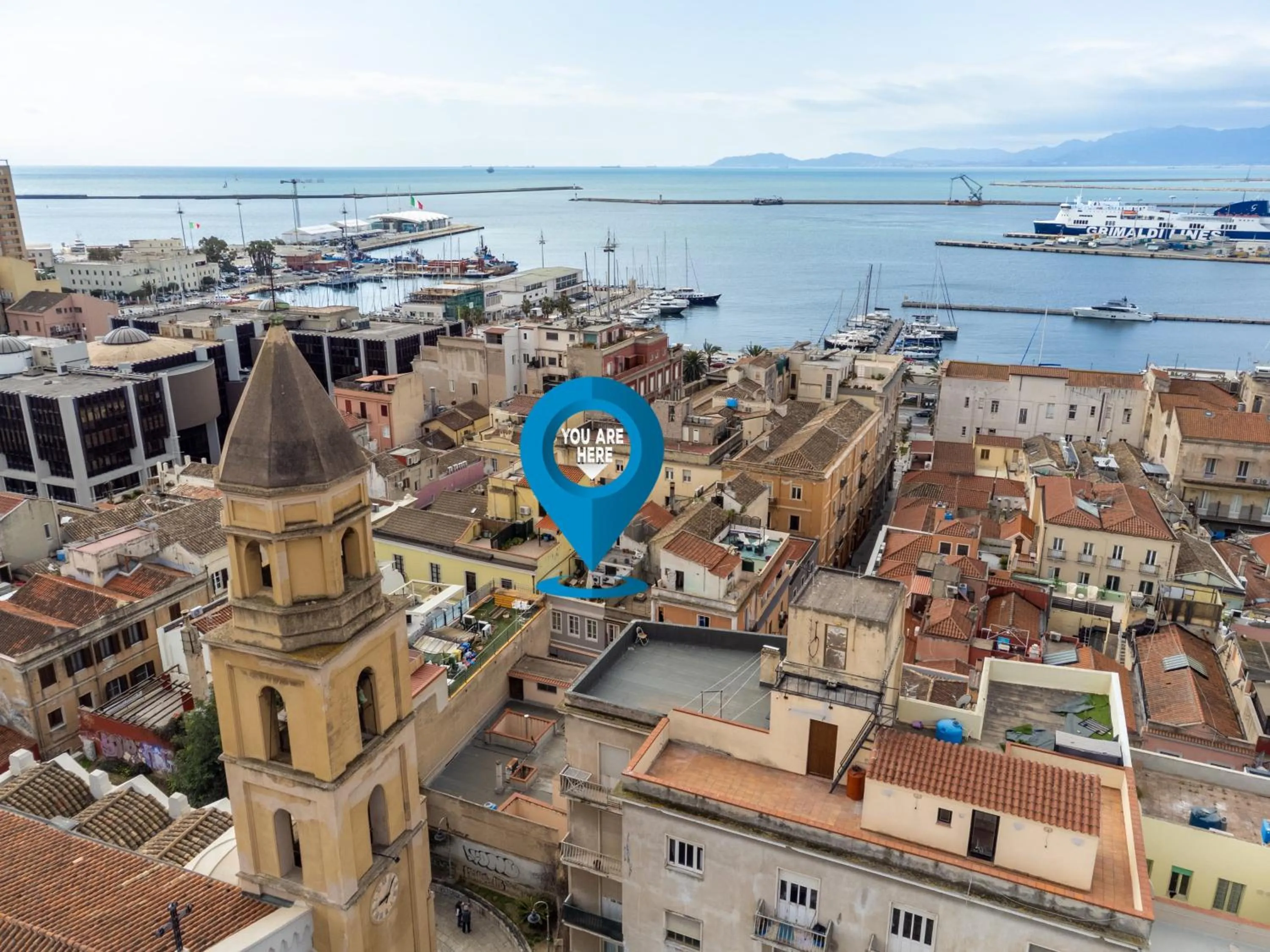 Nearby landmark in Casa Marina Guesthouse Cagliari