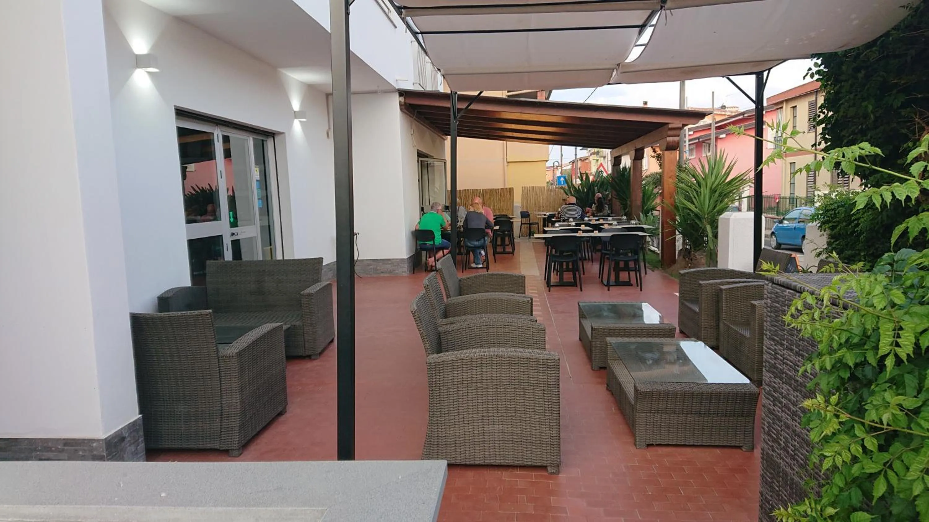 Patio in Hotel Ogliastra