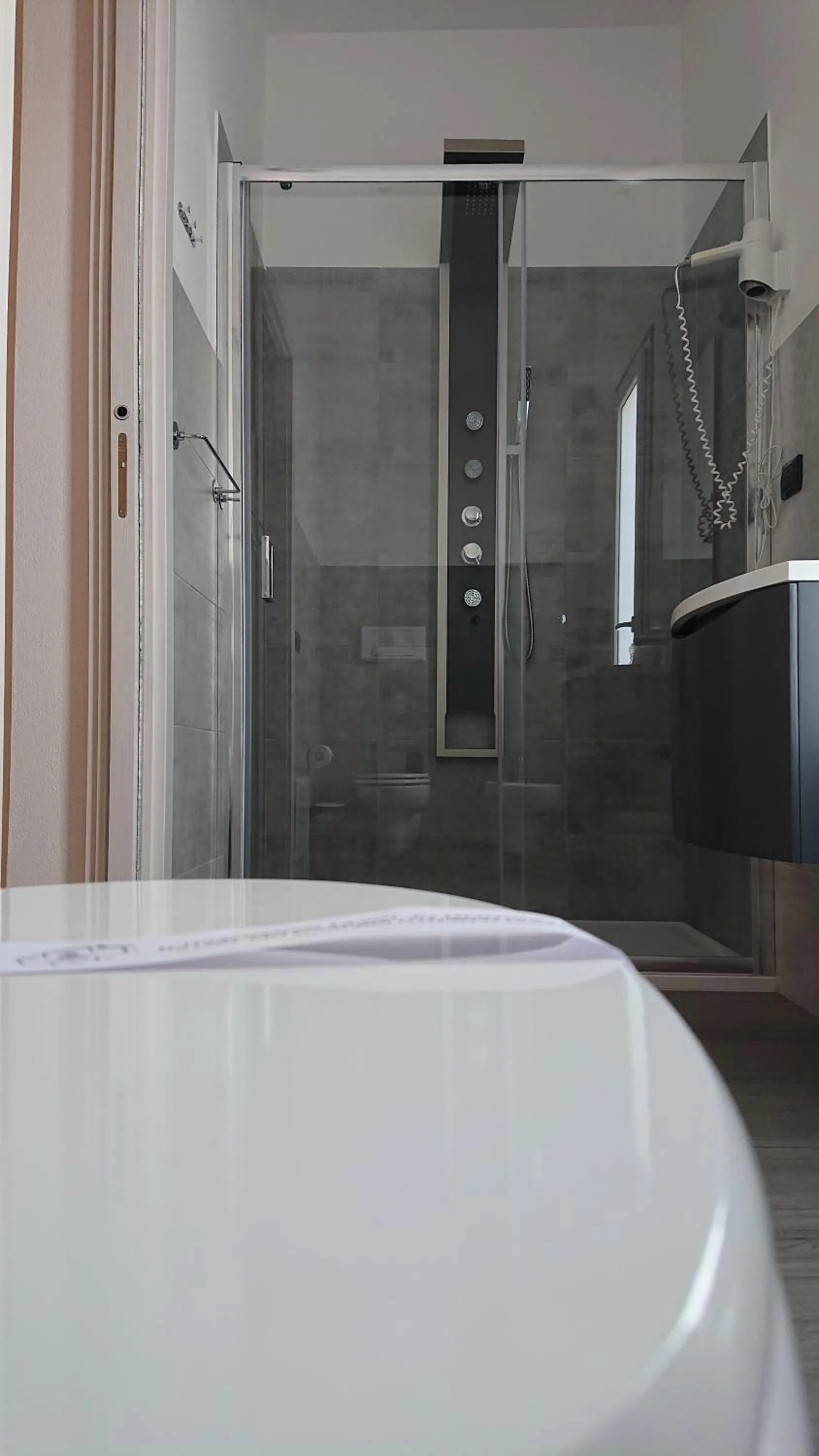 Shower in Hotel Ogliastra