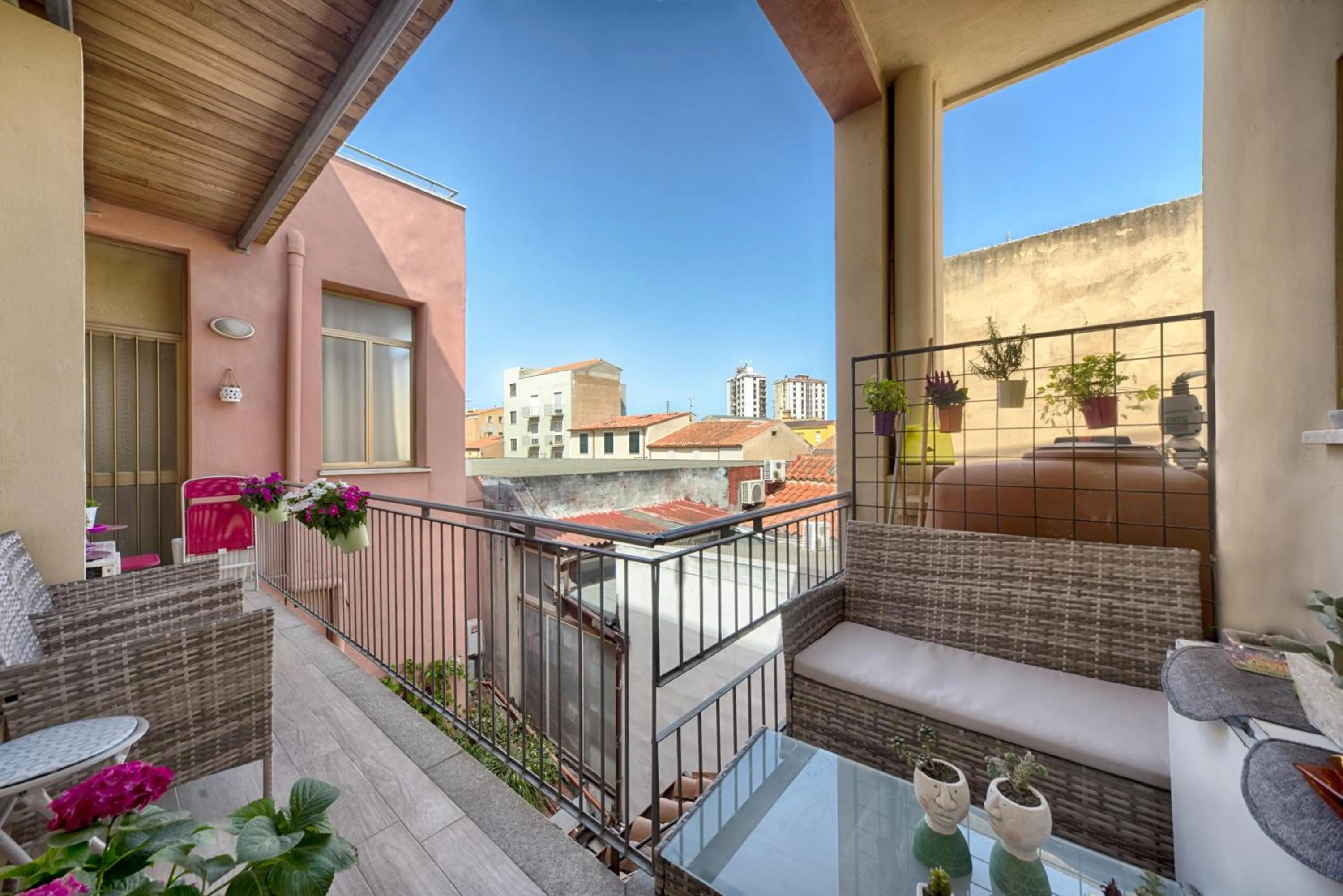 Balcony/Terrace in B&B Ebo'