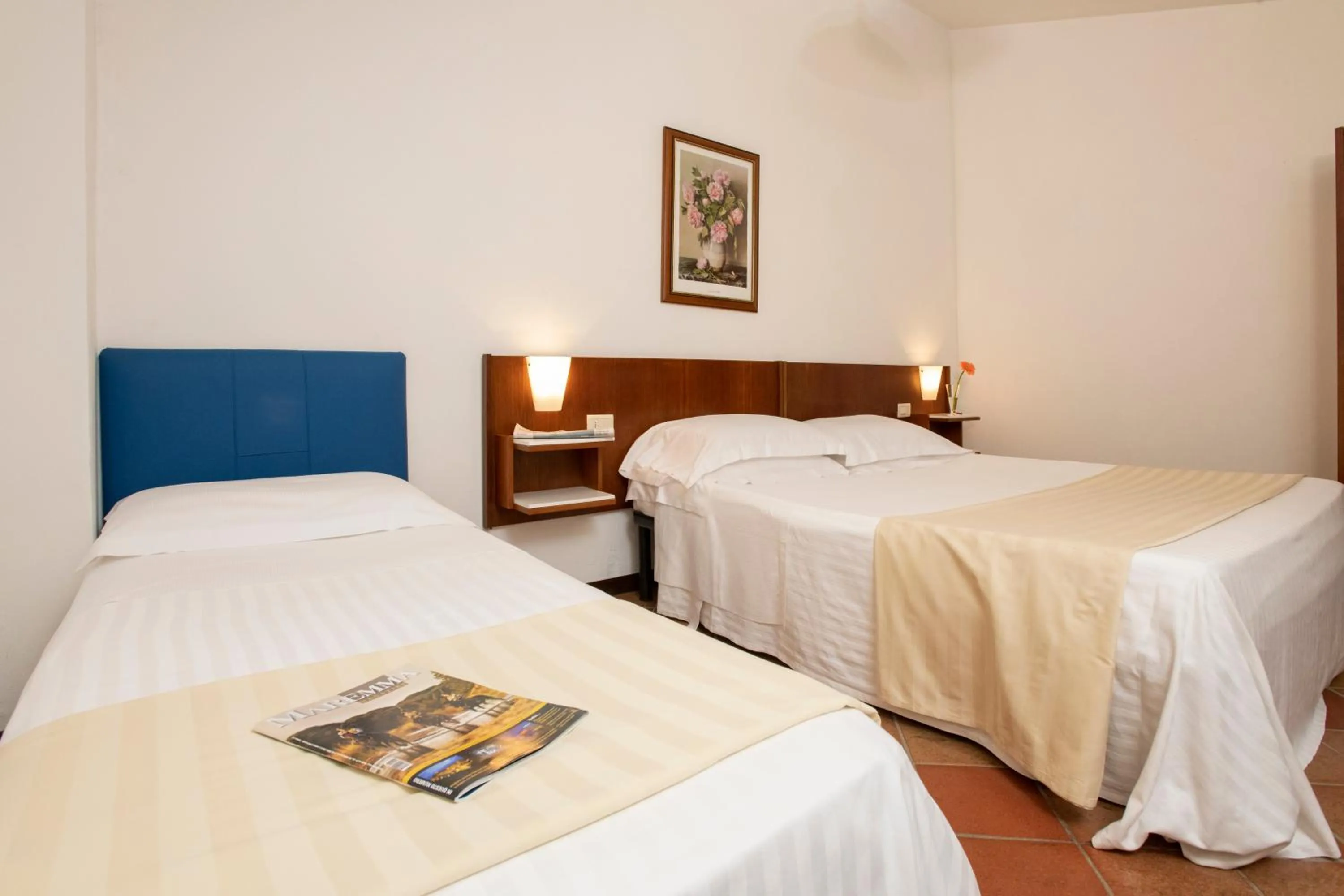 Bedroom, Bed in I Casali by La Principina