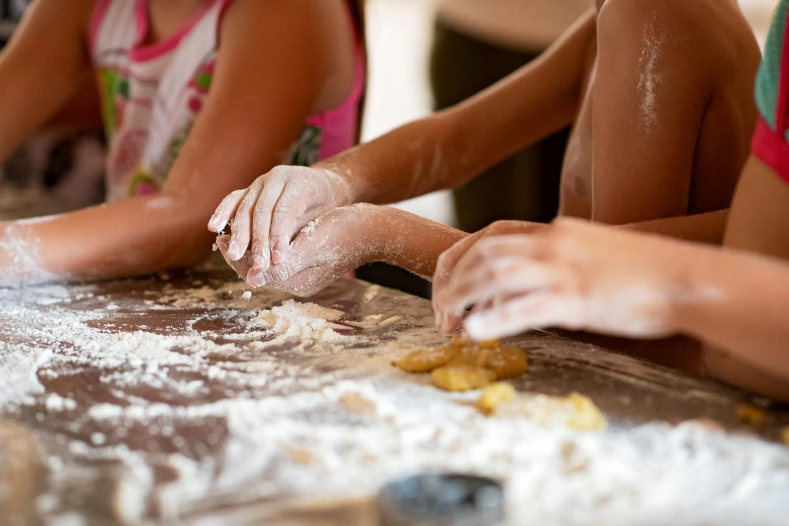 group of guests in I Casali by La Principina