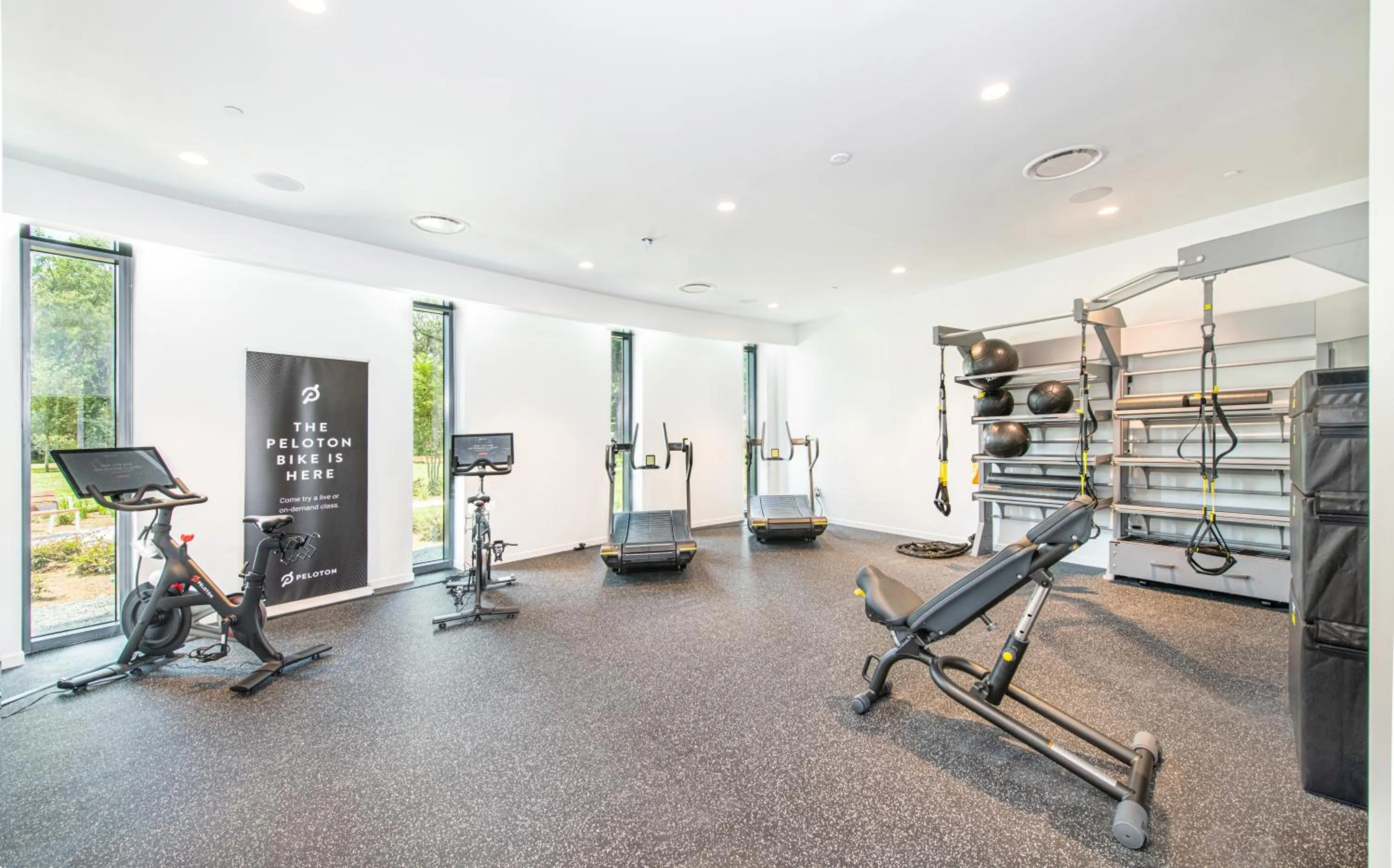 Fitness centre/facilities in Hotel Eleo at the University of Florida