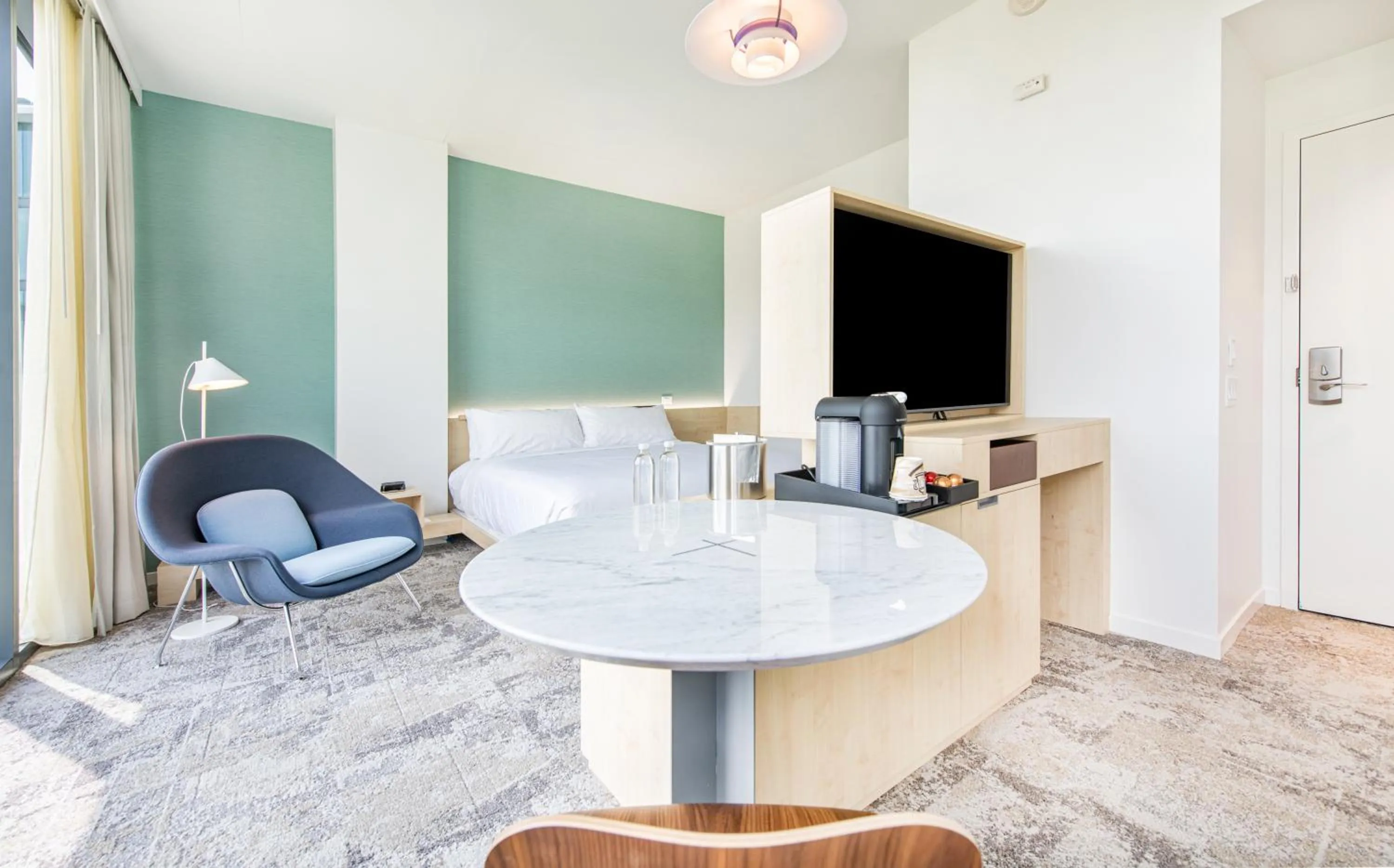 Photo of the whole room in Hotel Eleo at the University of Florida