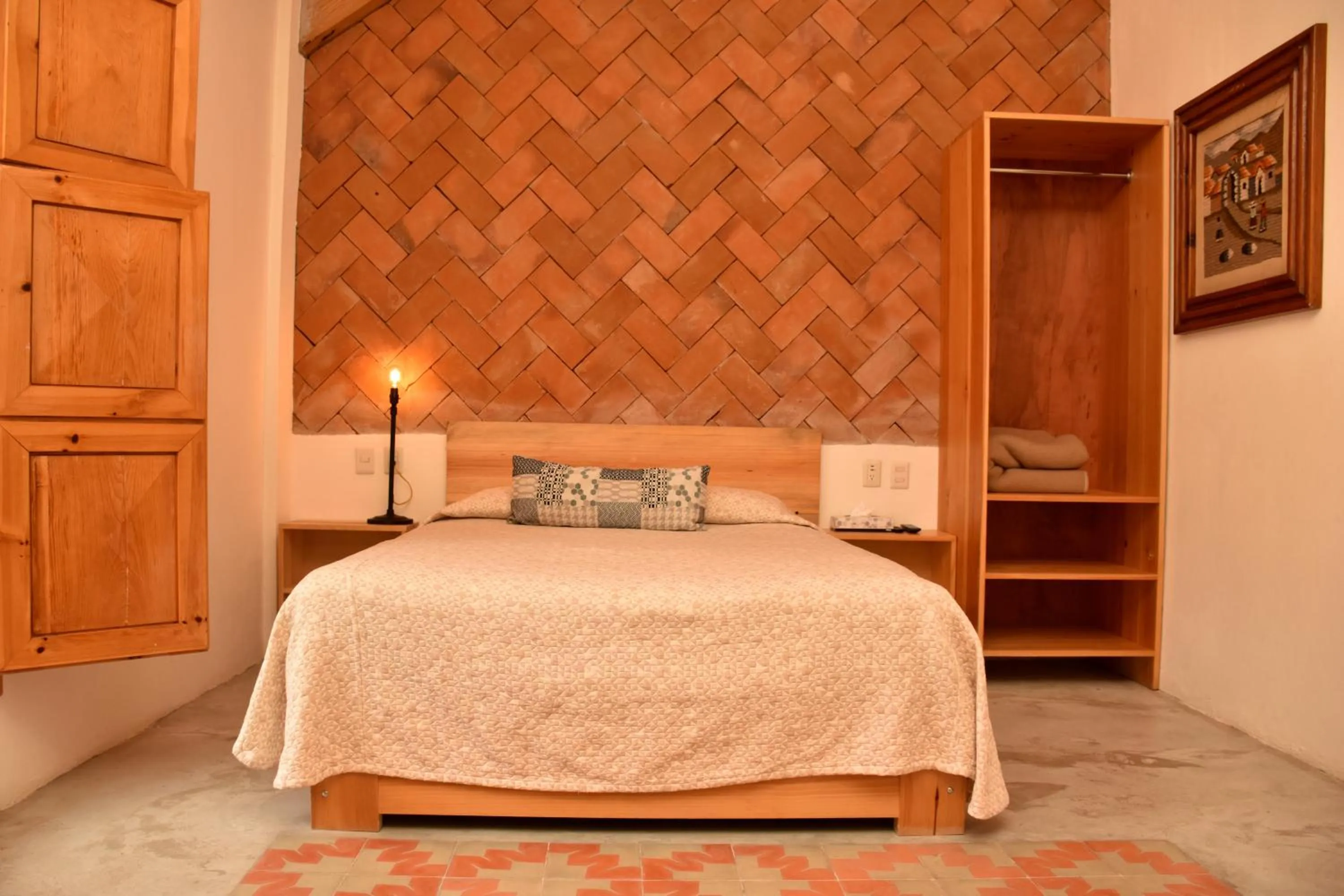 Bed in Hotel Mansion Primavera