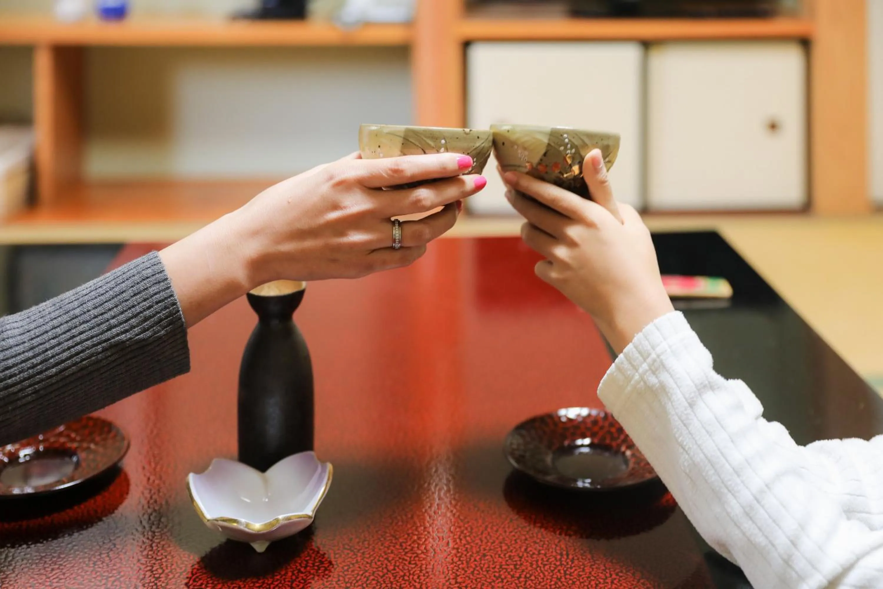 People in Ajisai Onsen Ryokan - Award Winning Private Open Air Onsen