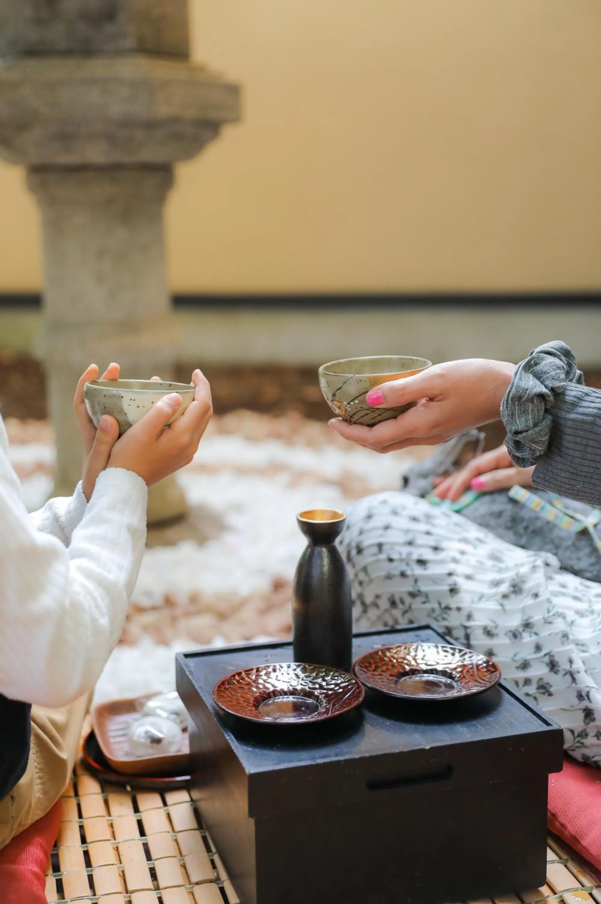 People in Ajisai Onsen Ryokan - Award Winning Private Open Air Onsen