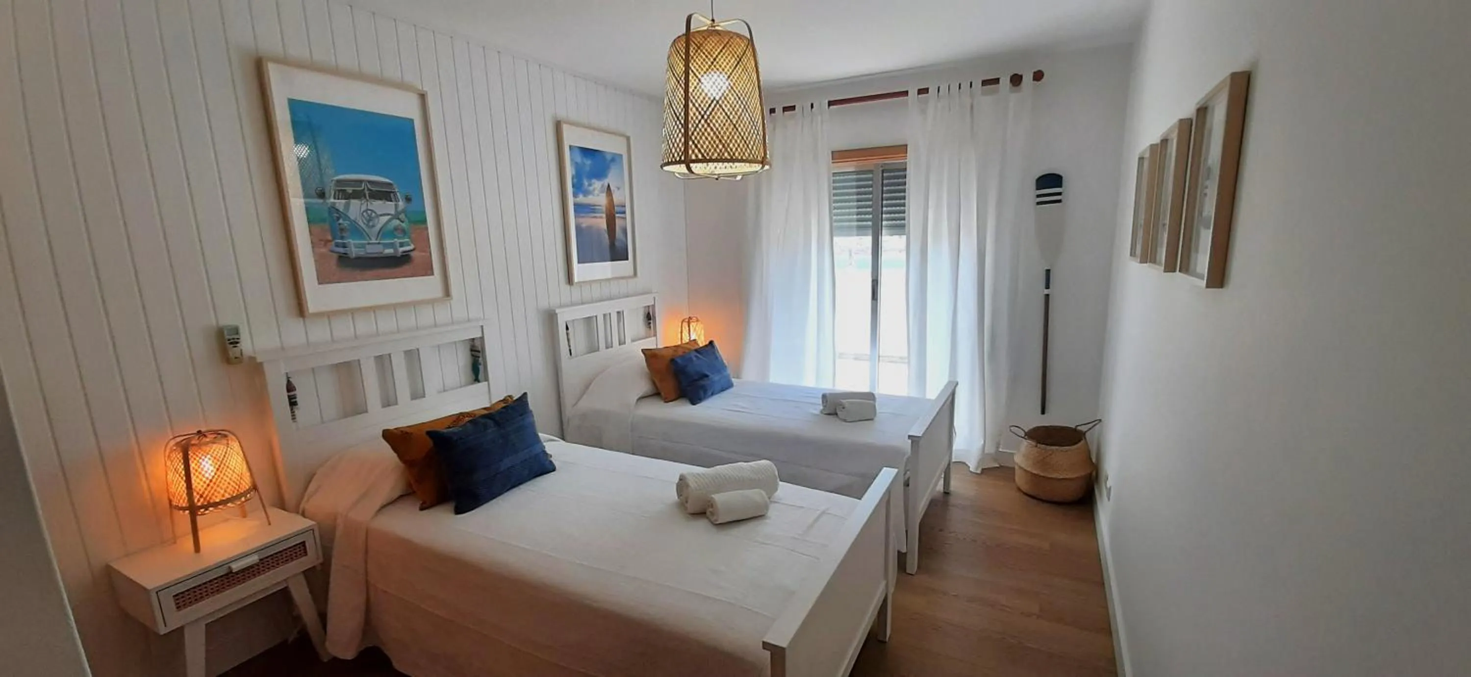 Bed in Apartamento T2 Vista Rio Arade - Portimão