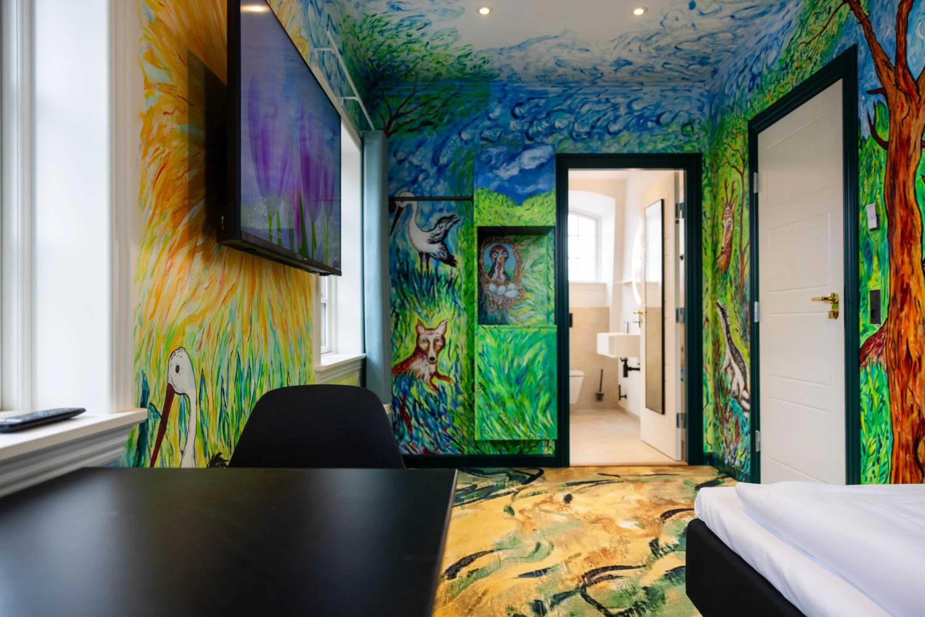 Bed in ART Hotel Dalgas, BW Signature Collection