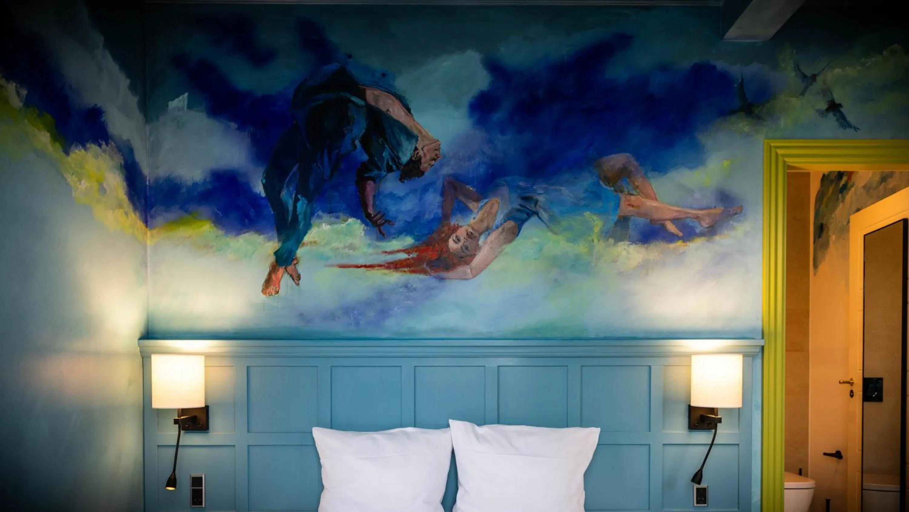 Bed in ART Hotel Dalgas, BW Signature Collection