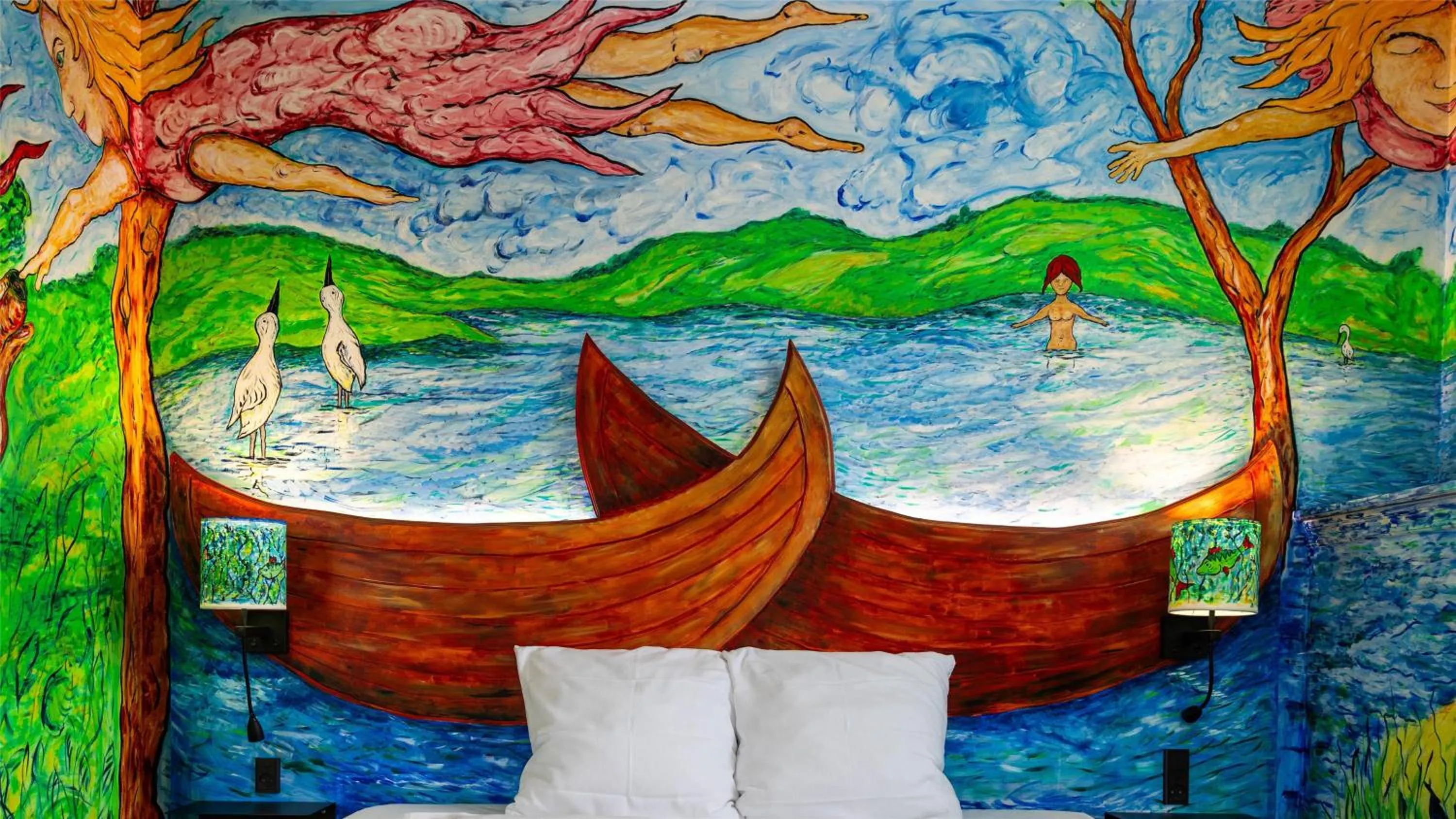 Bedroom, Bed in ART Hotel Dalgas, BW Signature Collection