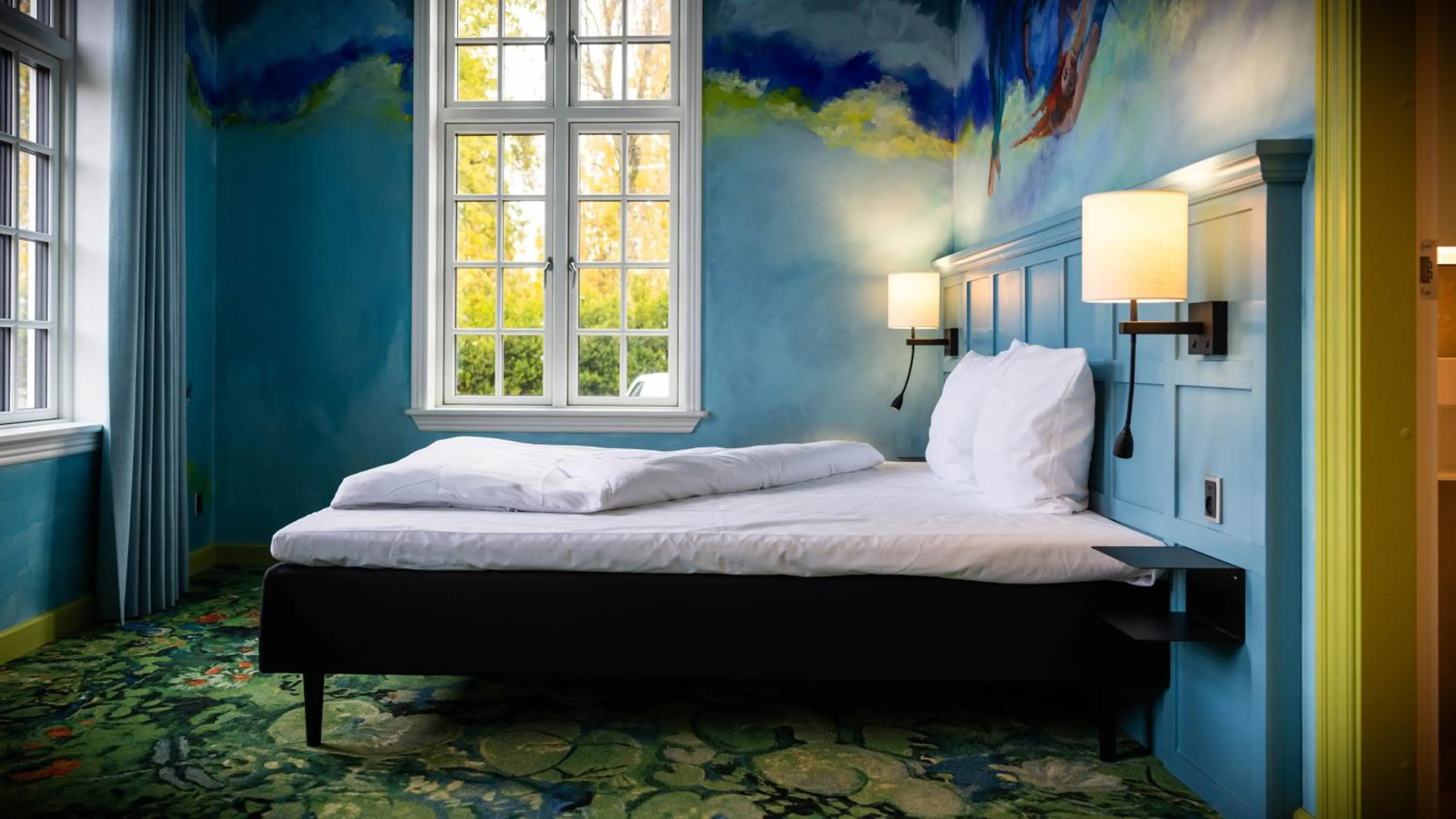 Decorative detail, Bed in ART Hotel Dalgas, BW Signature Collection