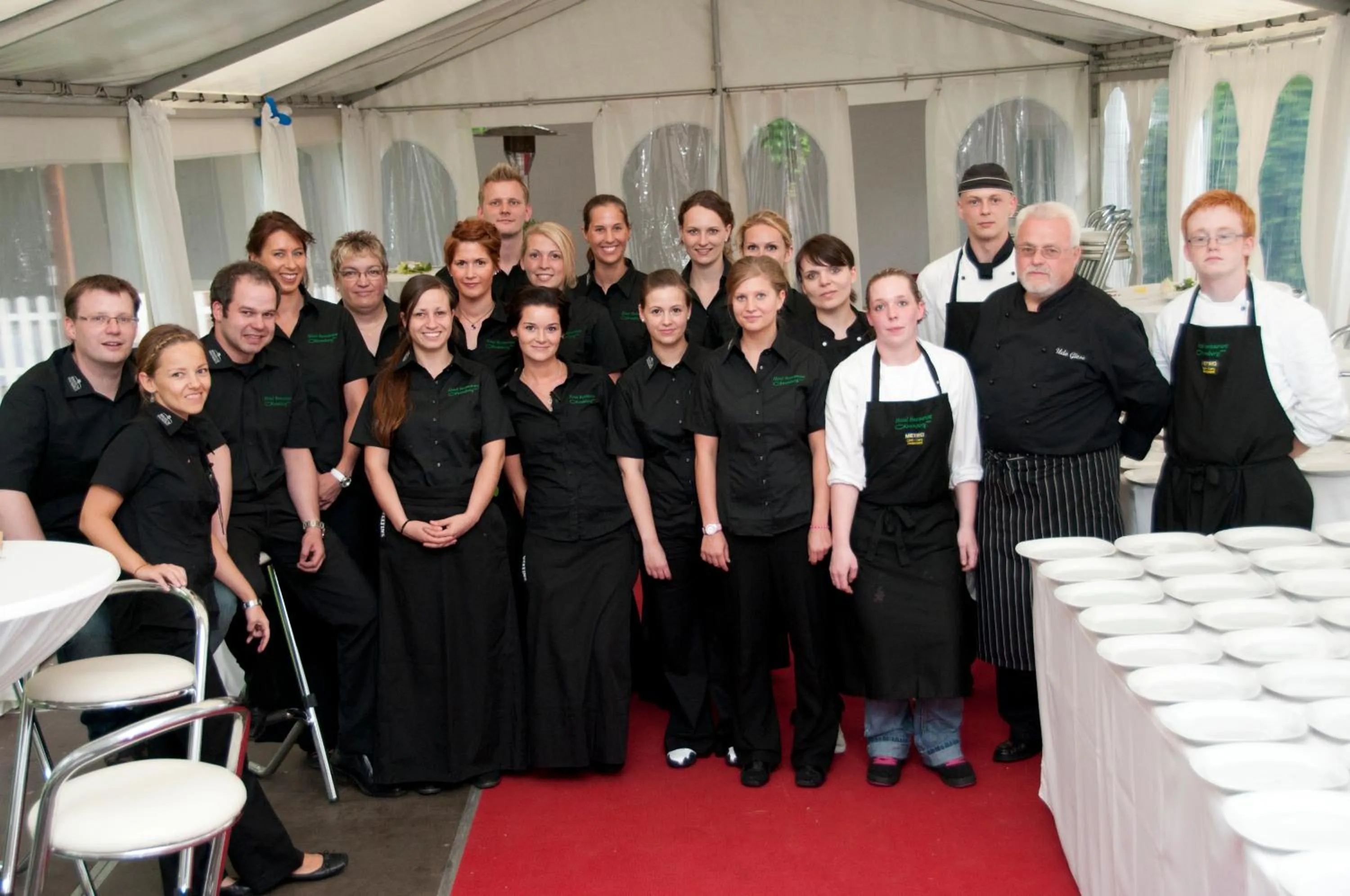Staff in Hotel Restaurant Kromberg