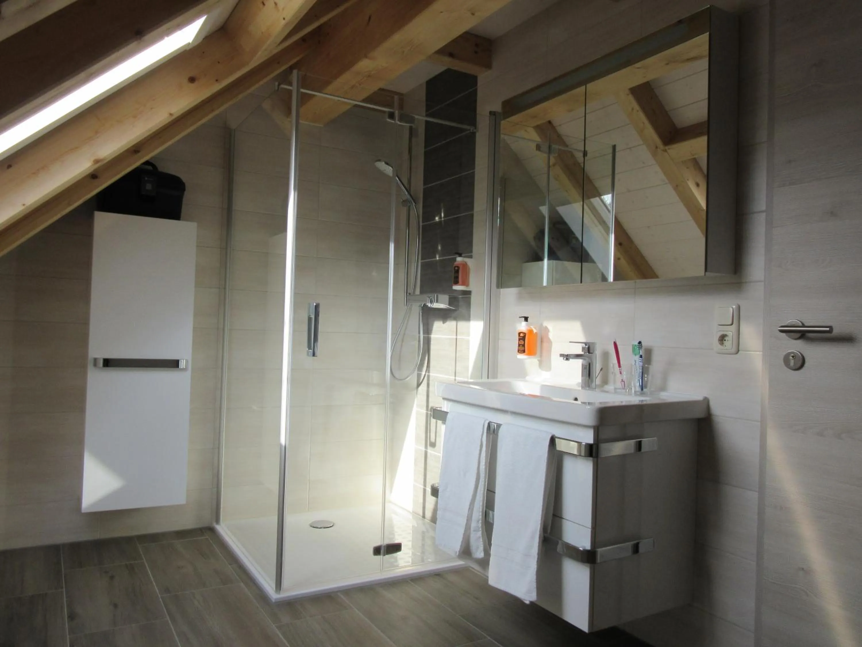 Shower in Hotel-Gasthaus Steiger