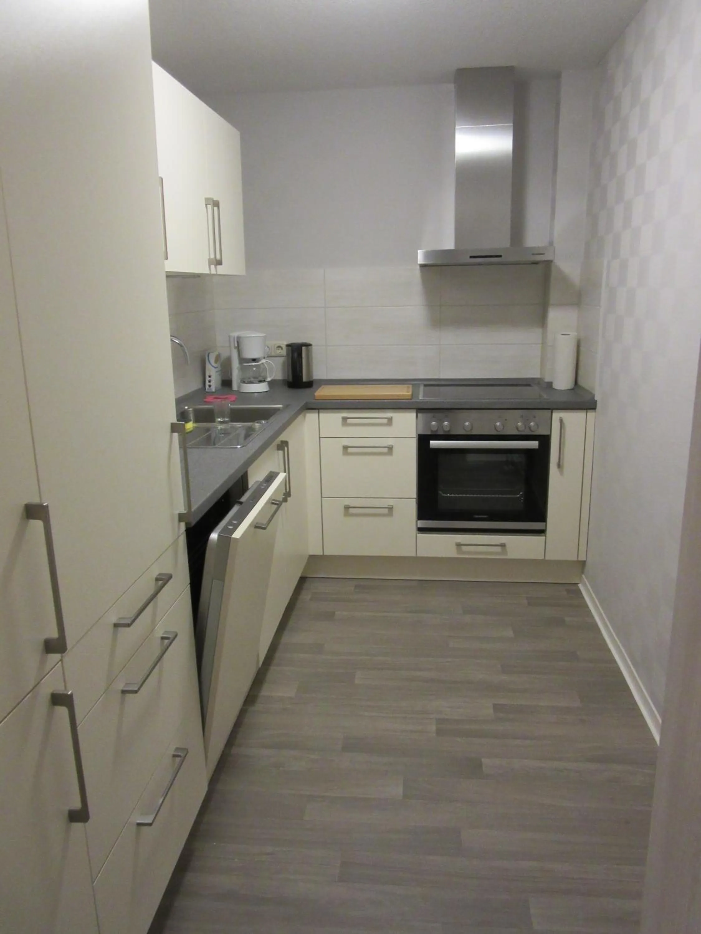 Kitchen or kitchenette in Hotel-Gasthaus Steiger