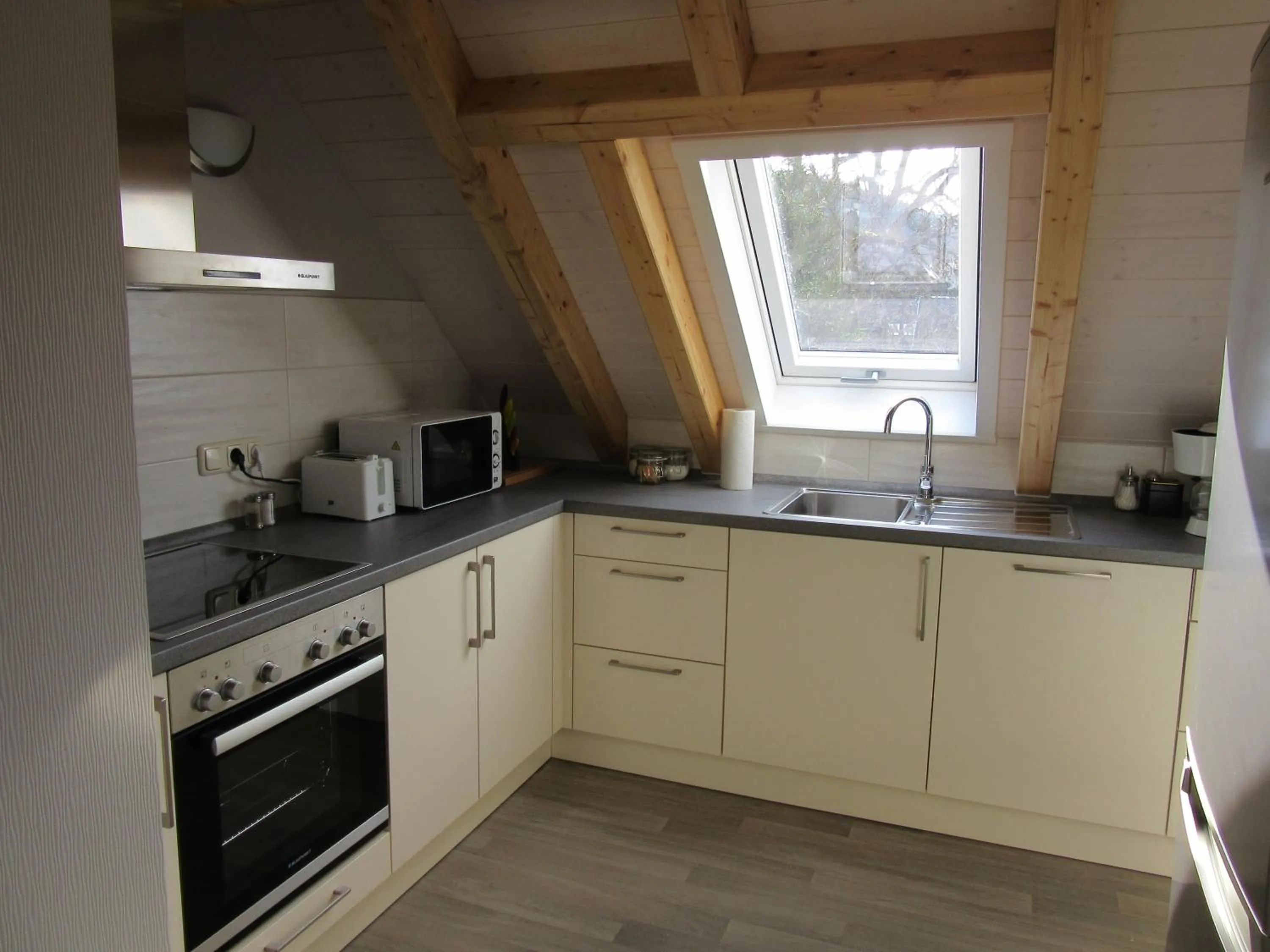 Kitchen or kitchenette in Hotel-Gasthaus Steiger