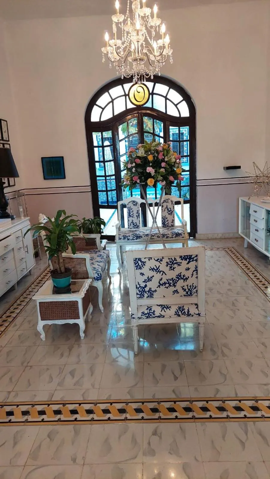 Lobby or reception in Villa Octavia
