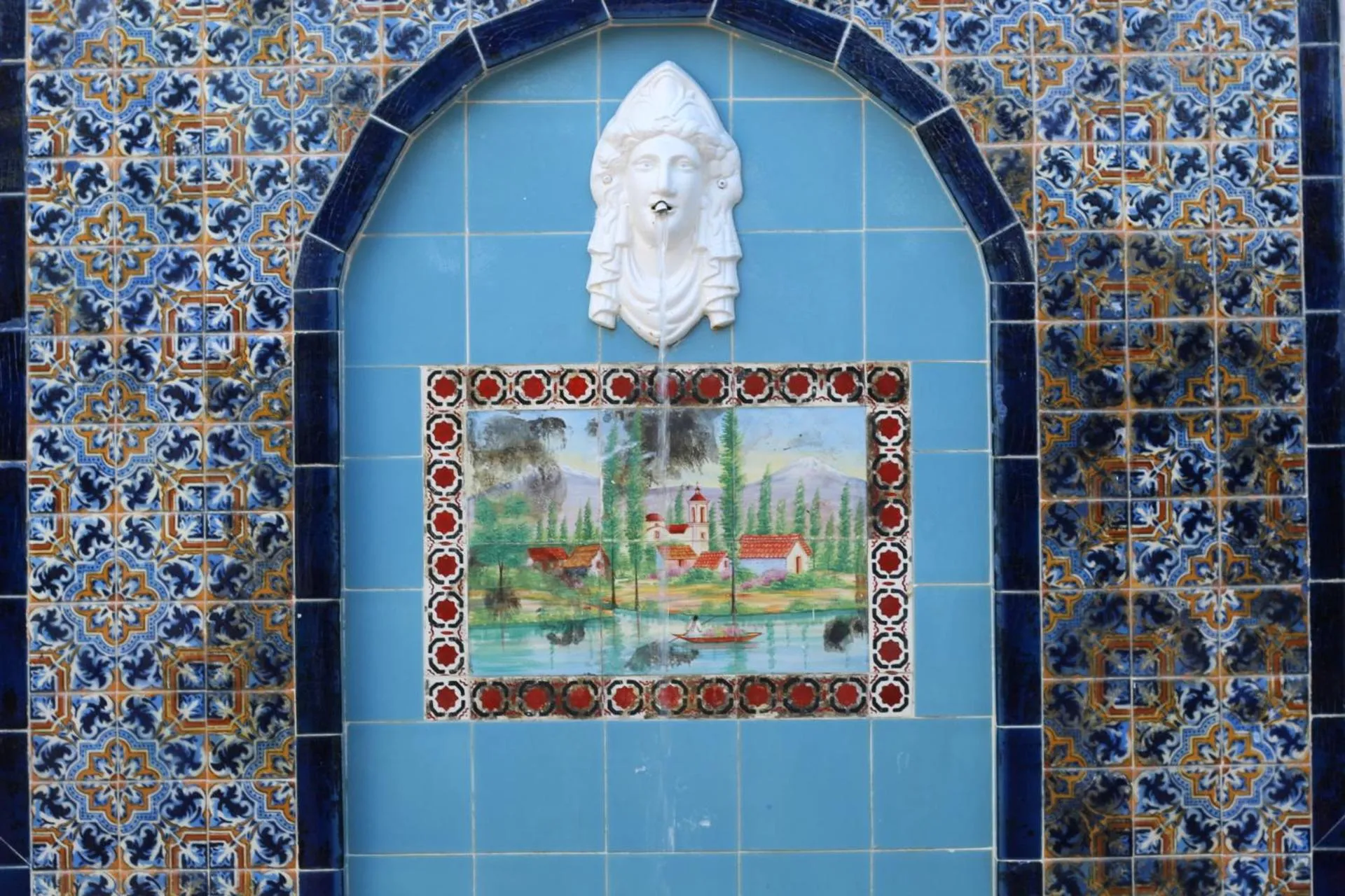 Decorative detail in Villa Octavia