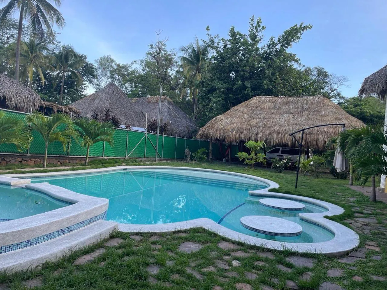 Swimming pool in RodMar Hotel