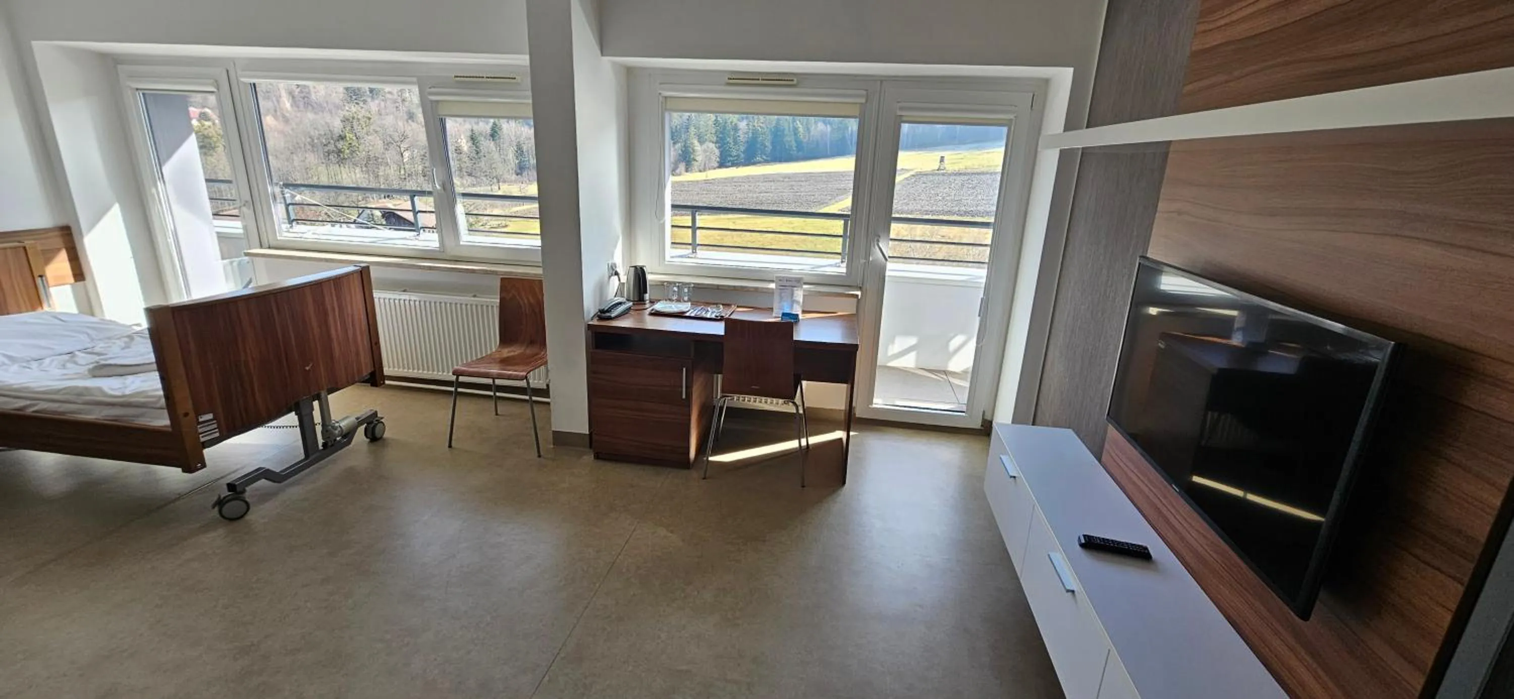 Bed in Sanatorium Równica