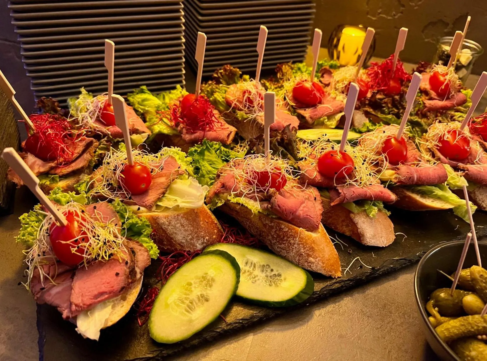 Restaurant/places to eat in ALFA Hotel - Superior