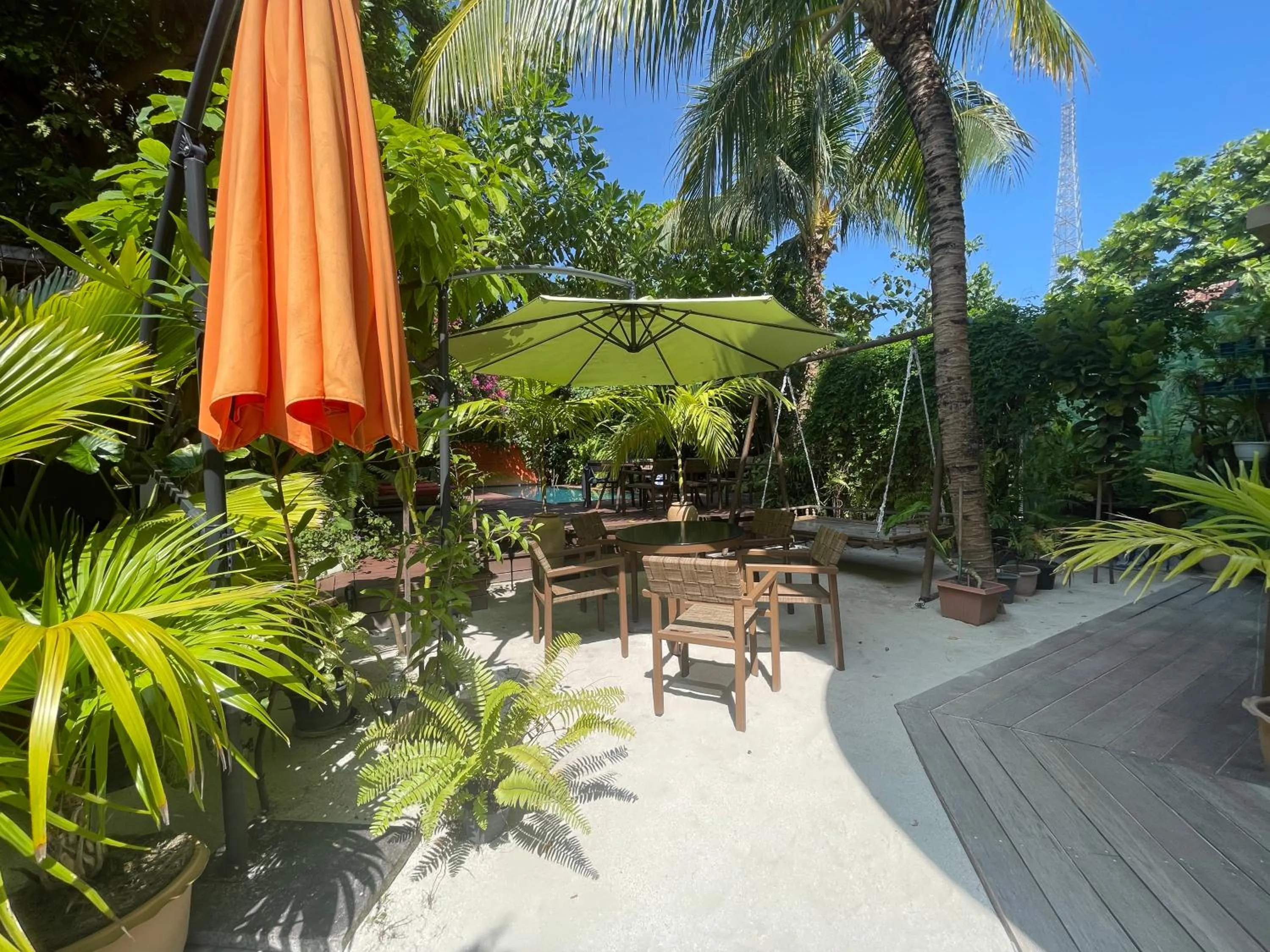 Garden in Viluveli Holiday Retreat