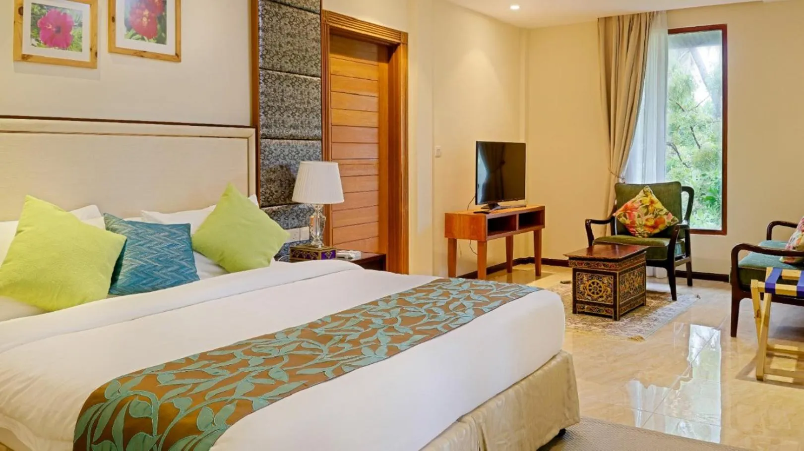 Bedroom, Bed in Viluveli Holiday Retreat