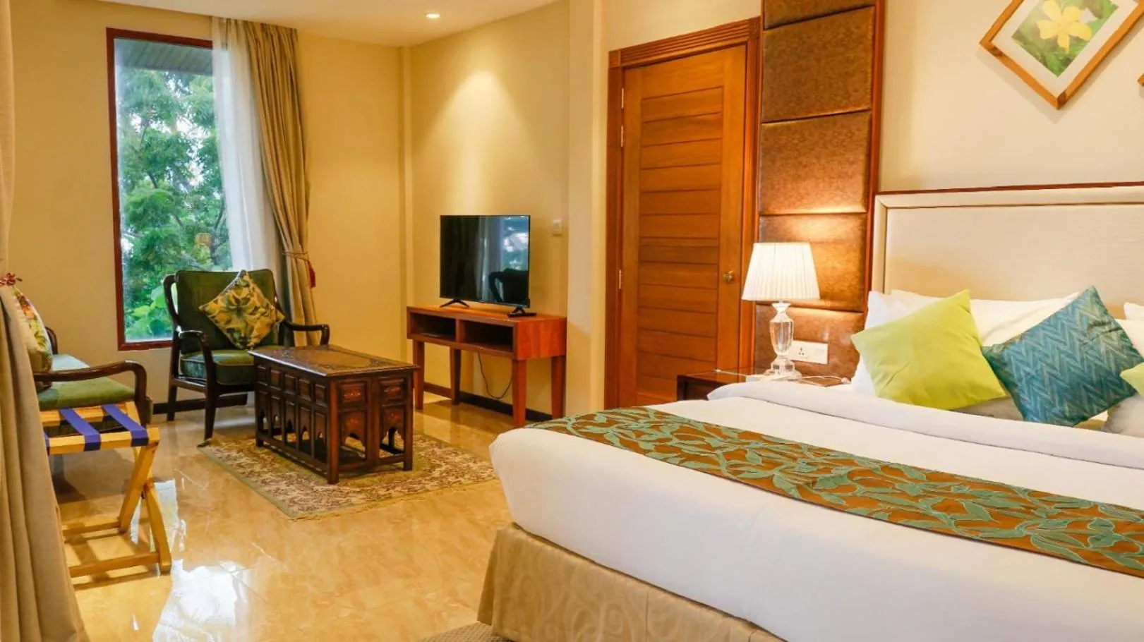 Bedroom, Bed in Viluveli Holiday Retreat