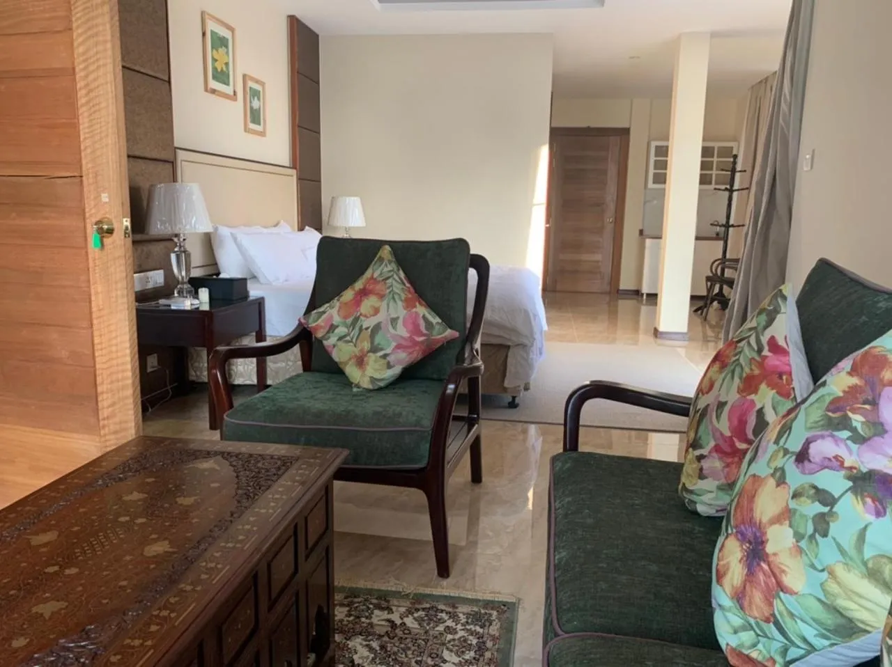 Seating area in Viluveli Holiday Retreat