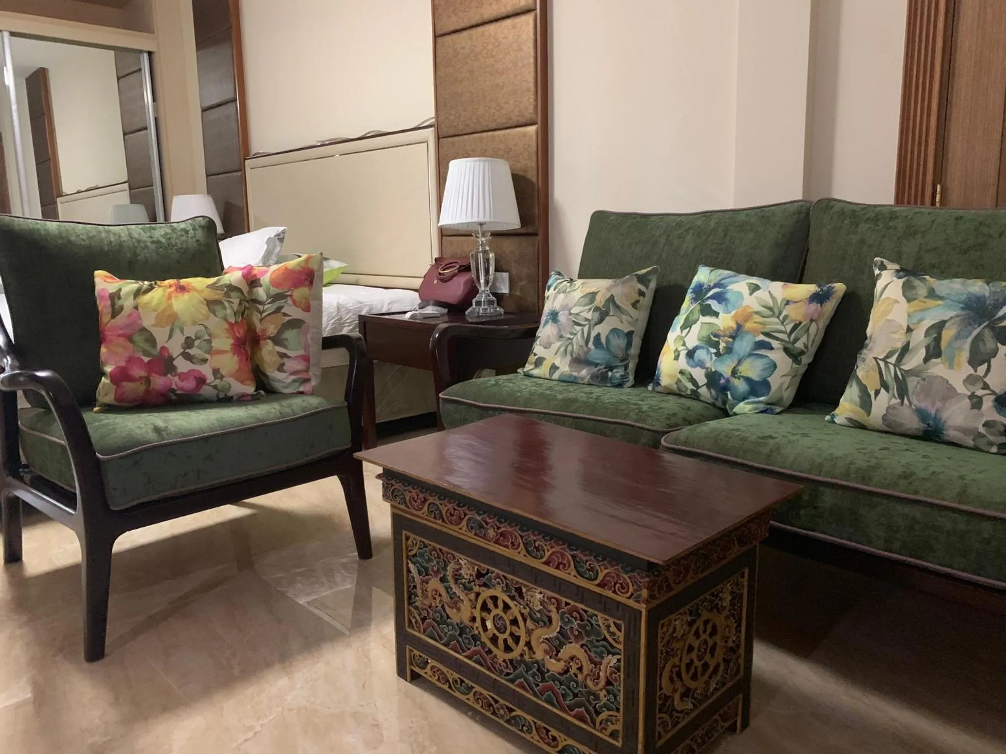 Seating area in Viluveli Holiday Retreat