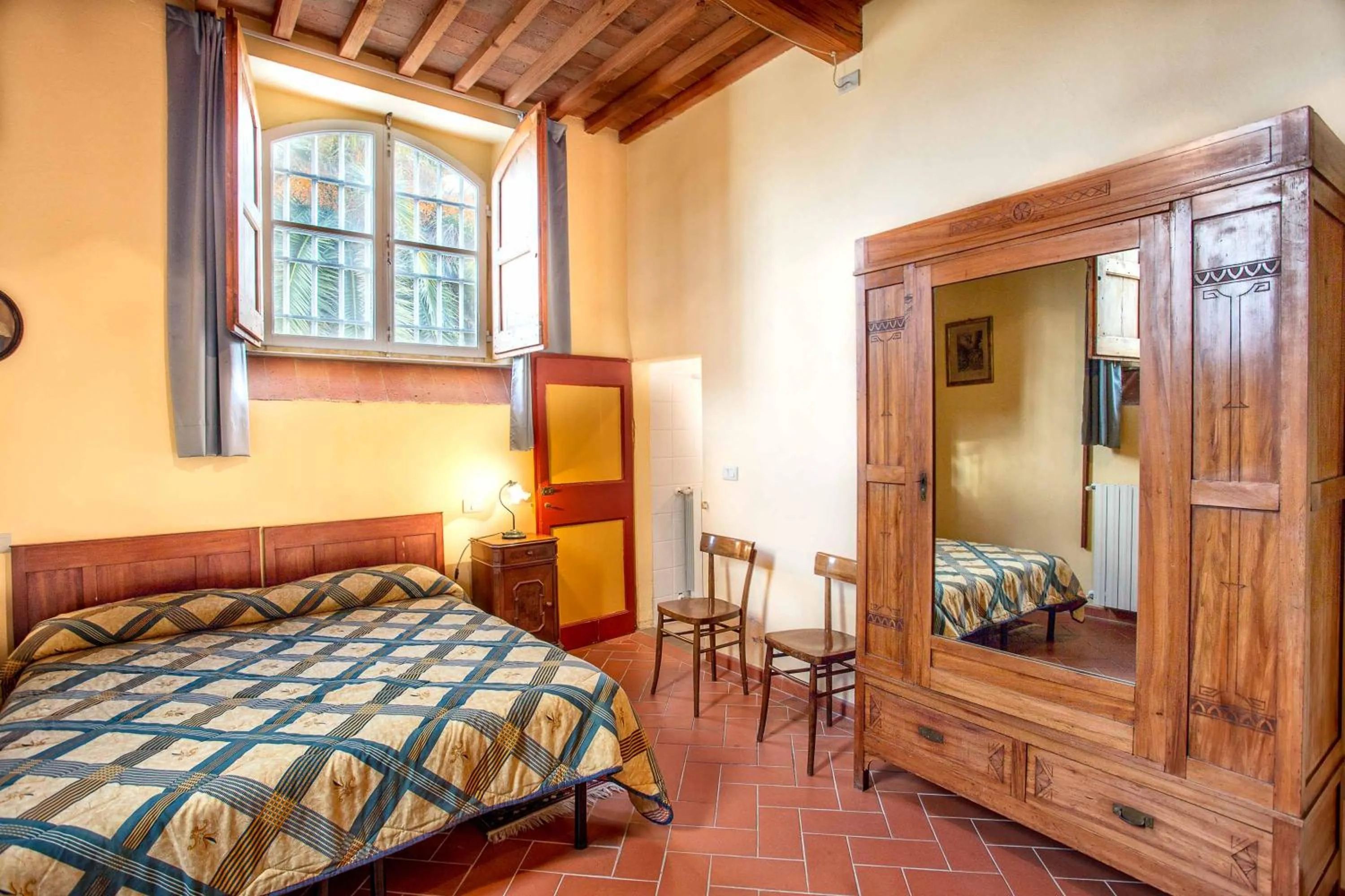 Bedroom, Bed in Villa Graziani