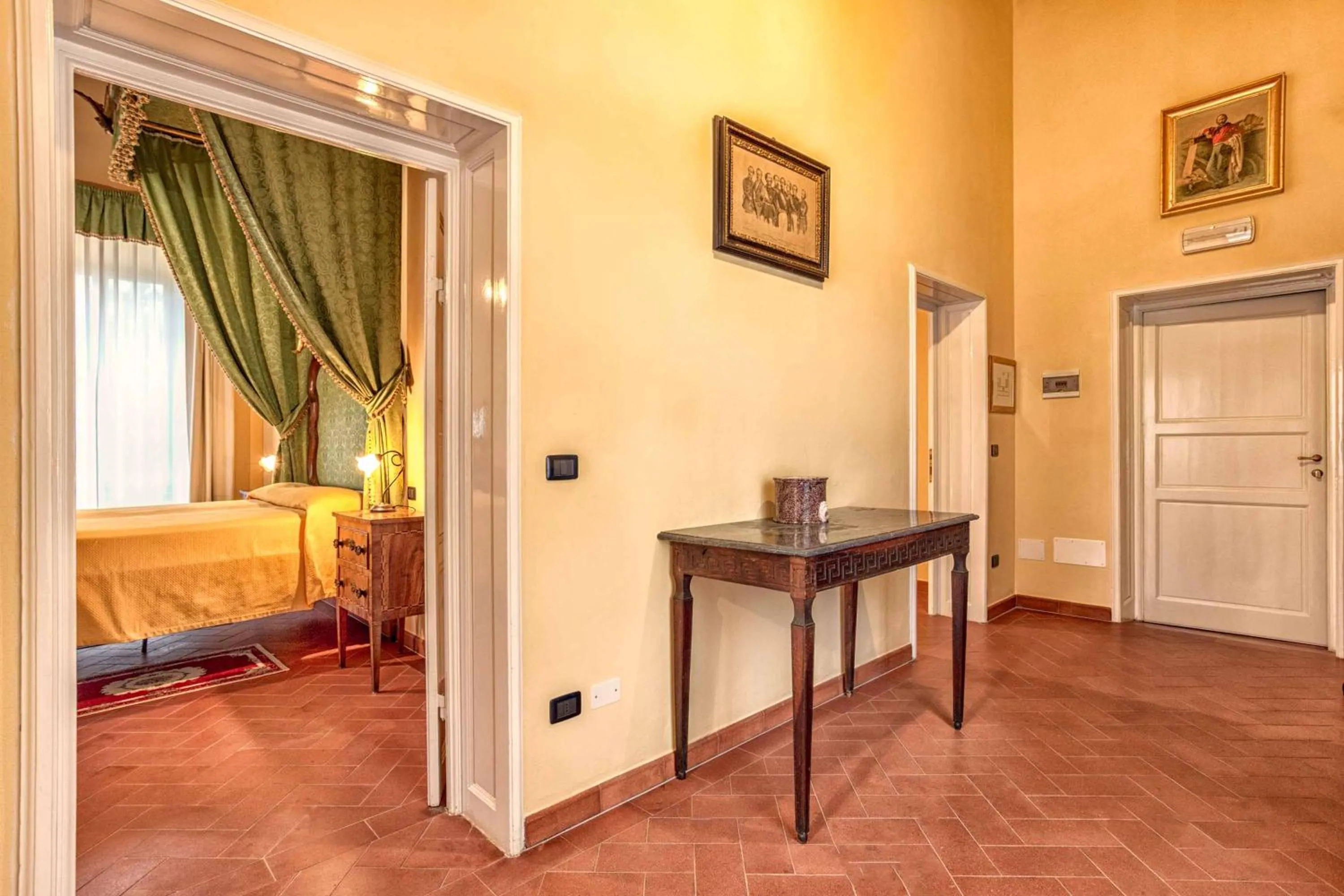 Bedroom, Bed in Villa Graziani