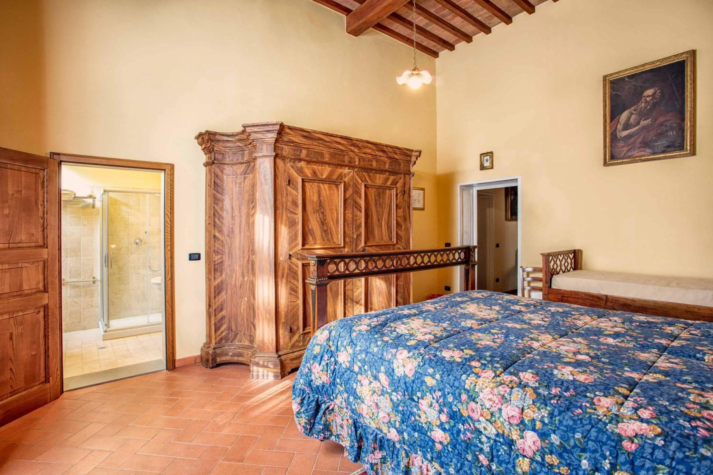 Bedroom, Bed in Villa Graziani