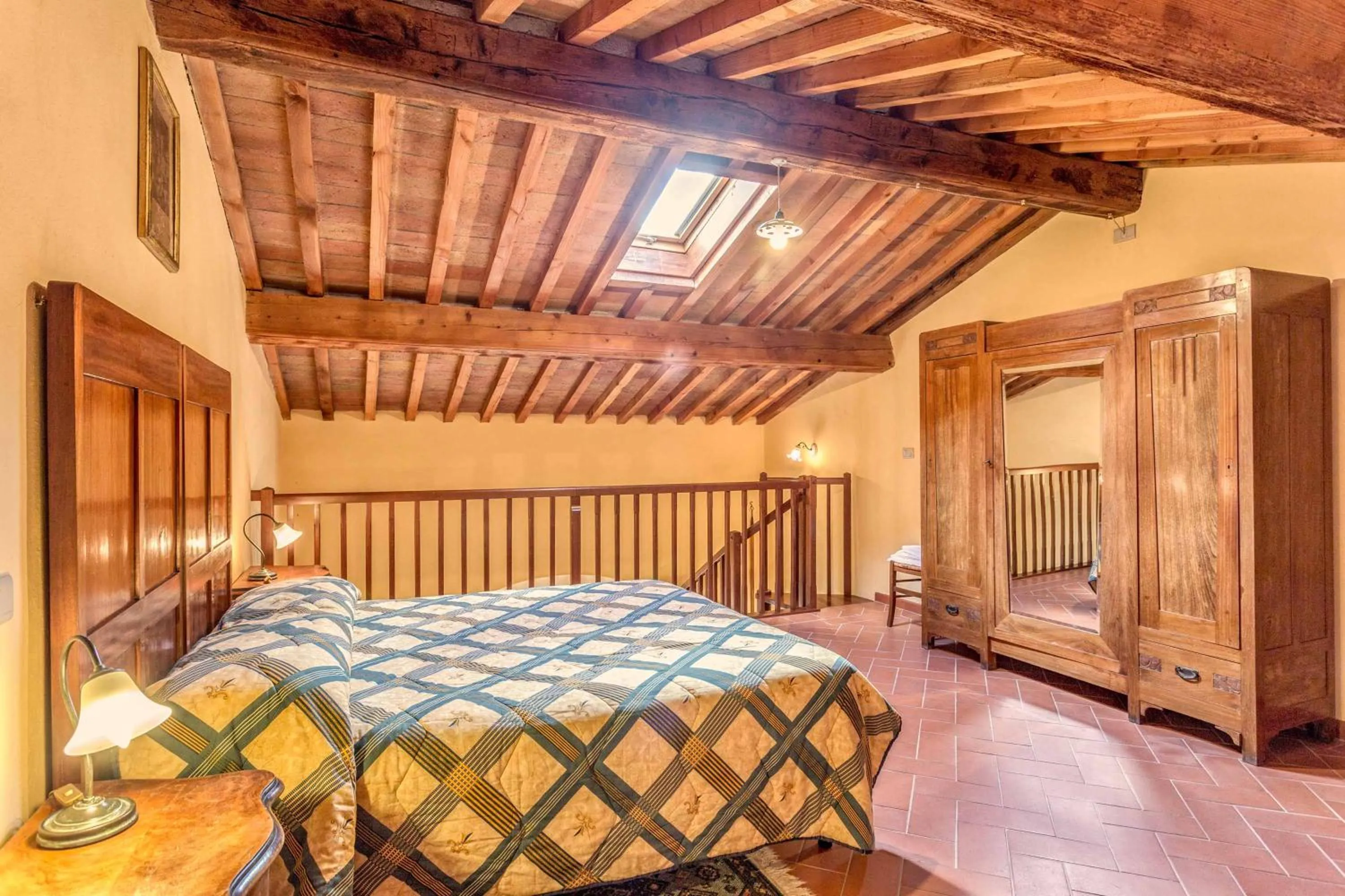 Bedroom, Bed in Villa Graziani
