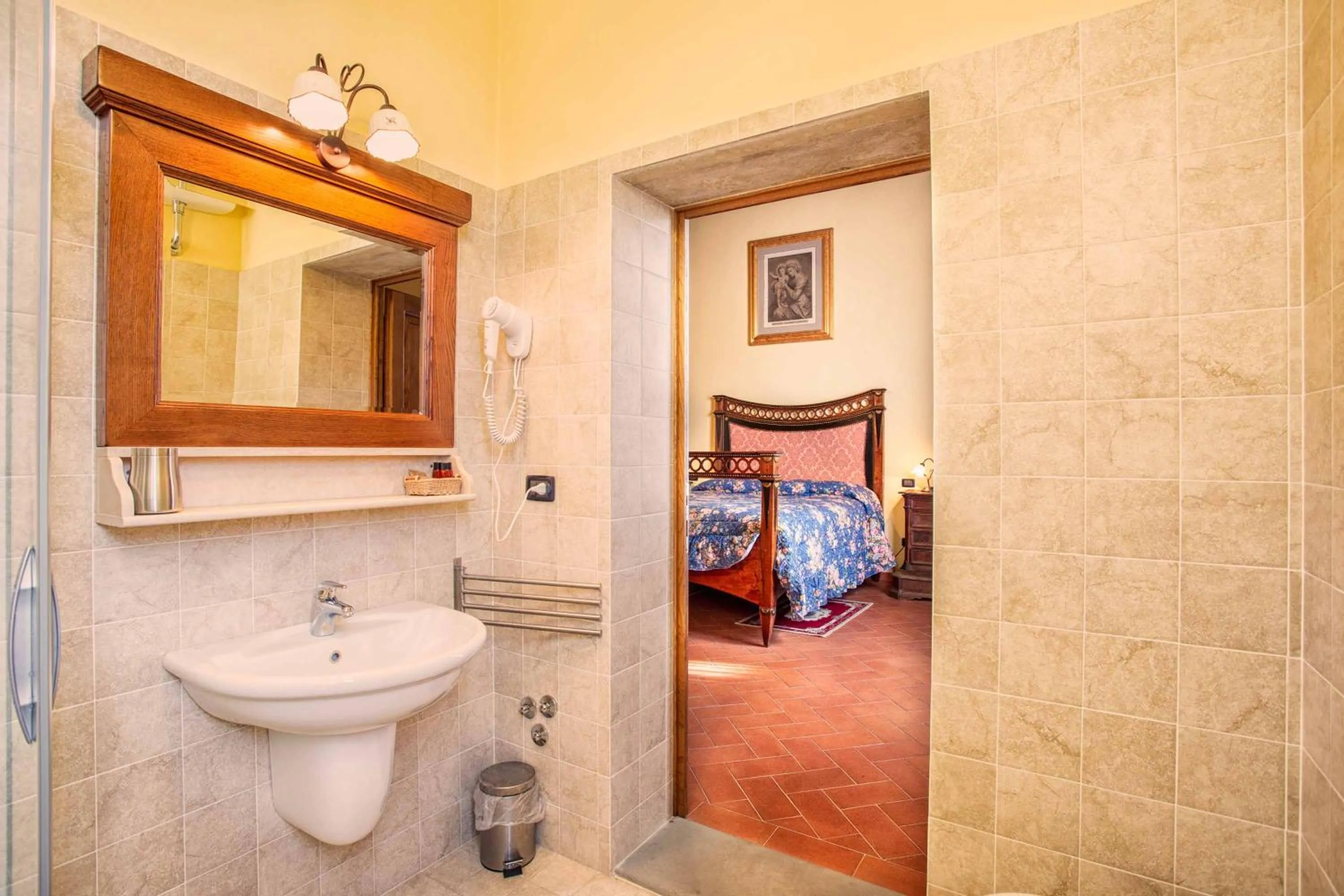 Bathroom in Villa Graziani