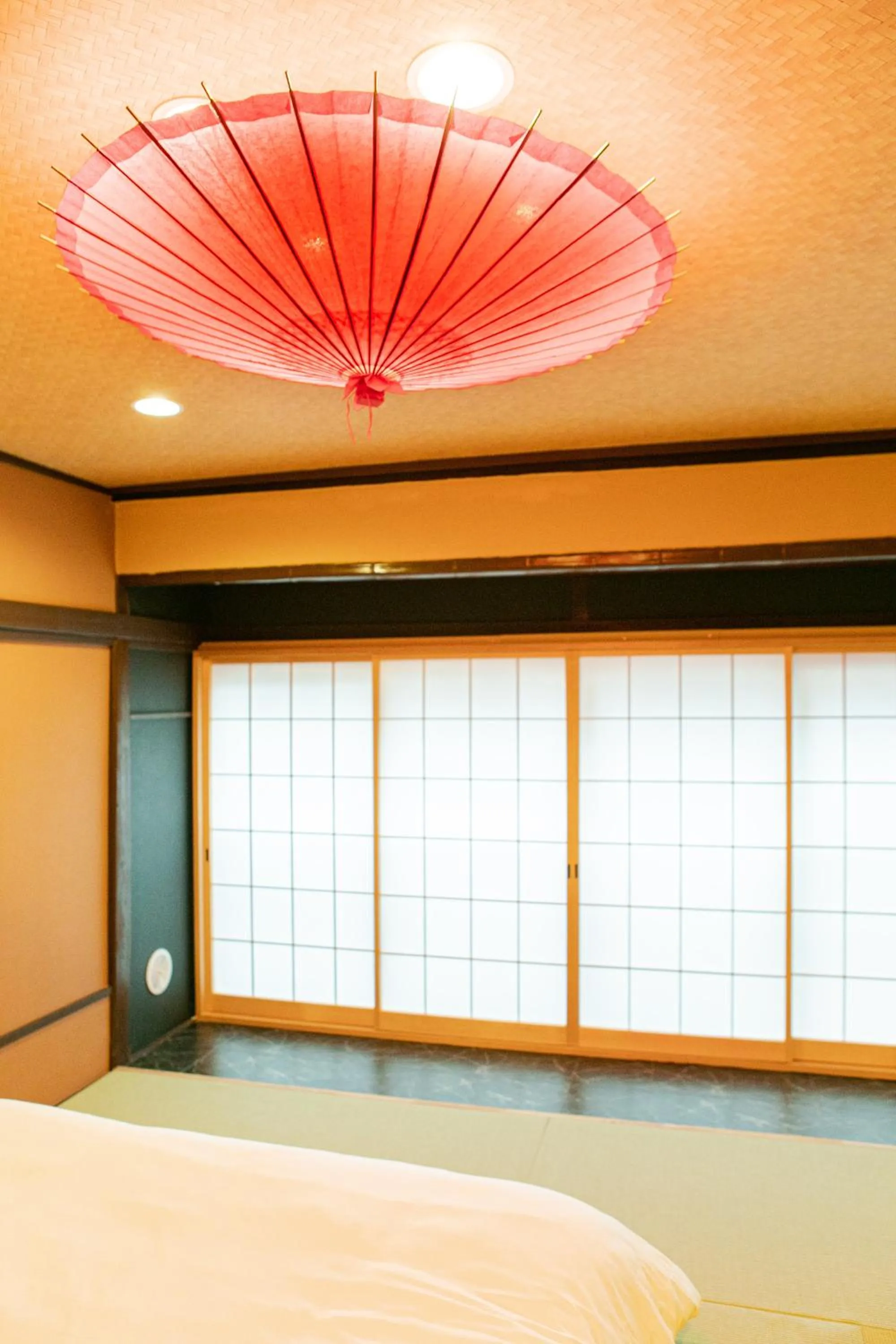 Photo of the whole room, Bed in Wa no Kaede