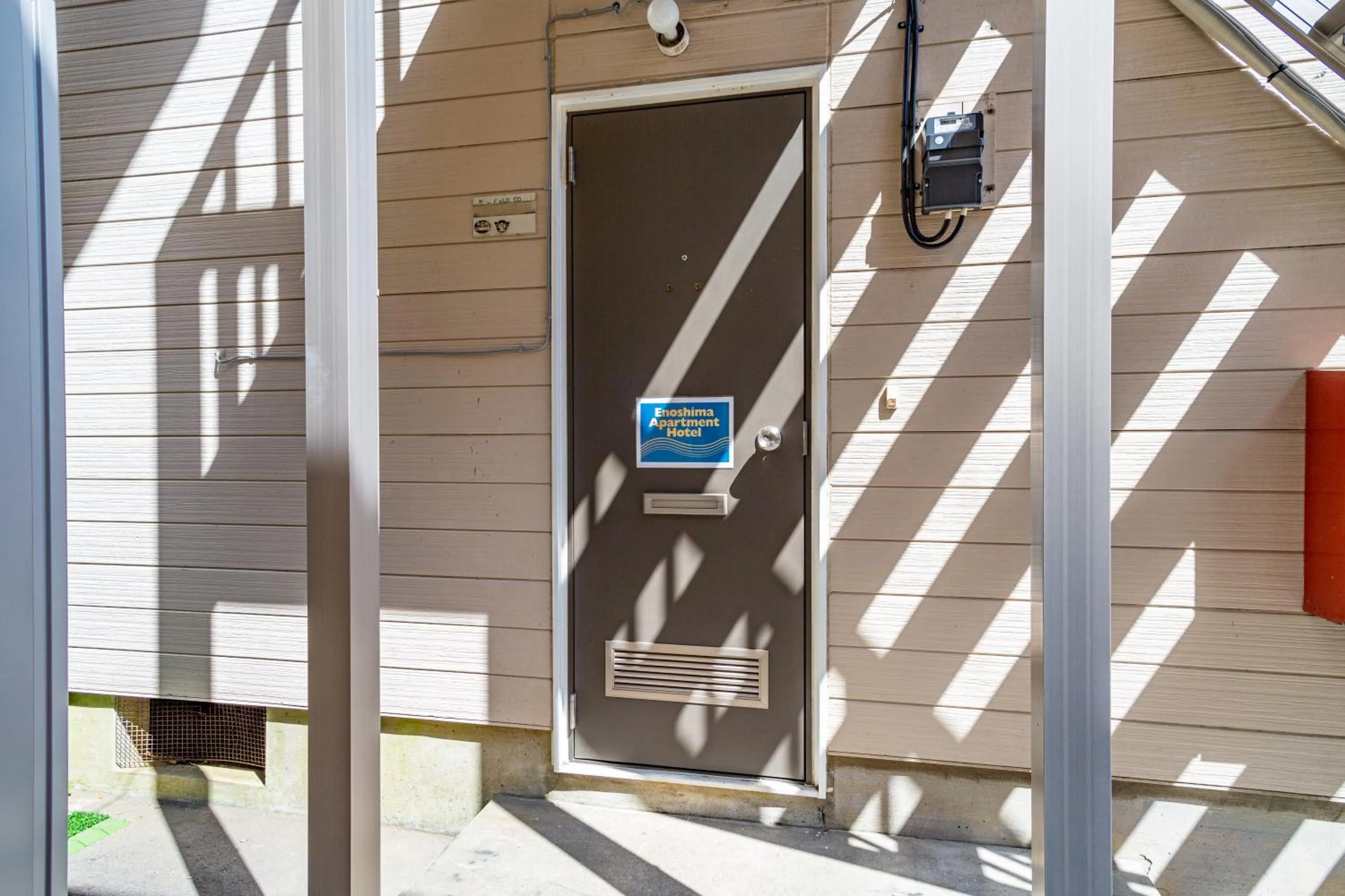 Facade/entrance in Enoshima Apartment Hotel