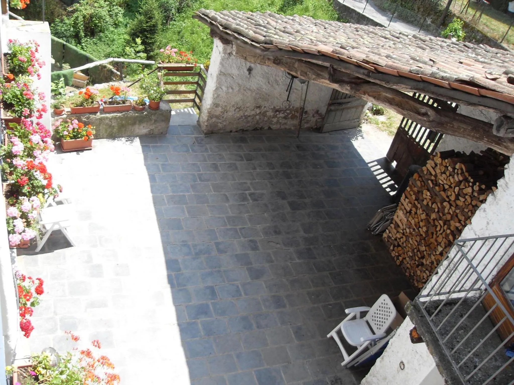 Decorative detail in B&B Rocca di Bajedo