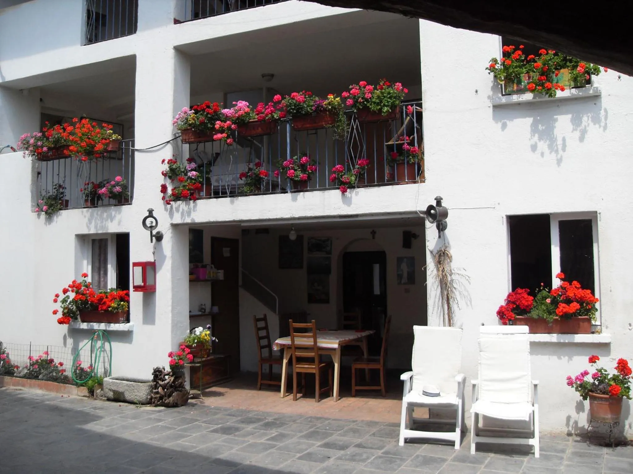 Decorative detail in B&B Rocca di Bajedo