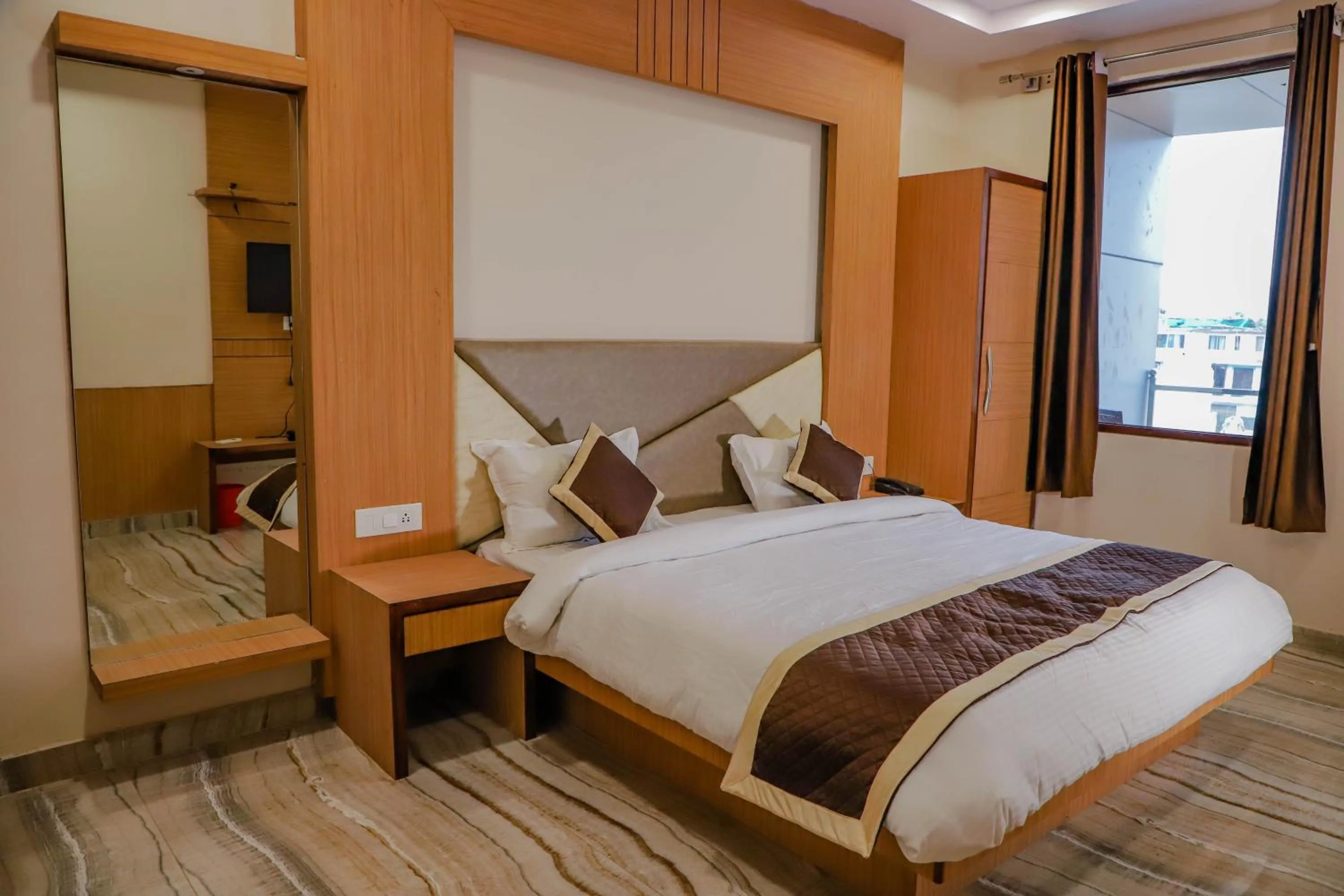 Photo of the whole room, Bed in Komal Inn