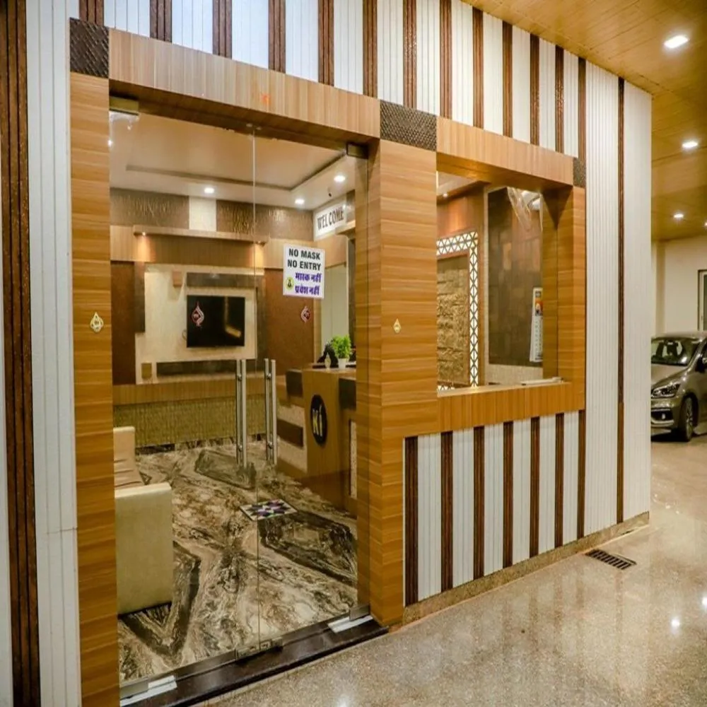Lobby or reception in Komal Inn