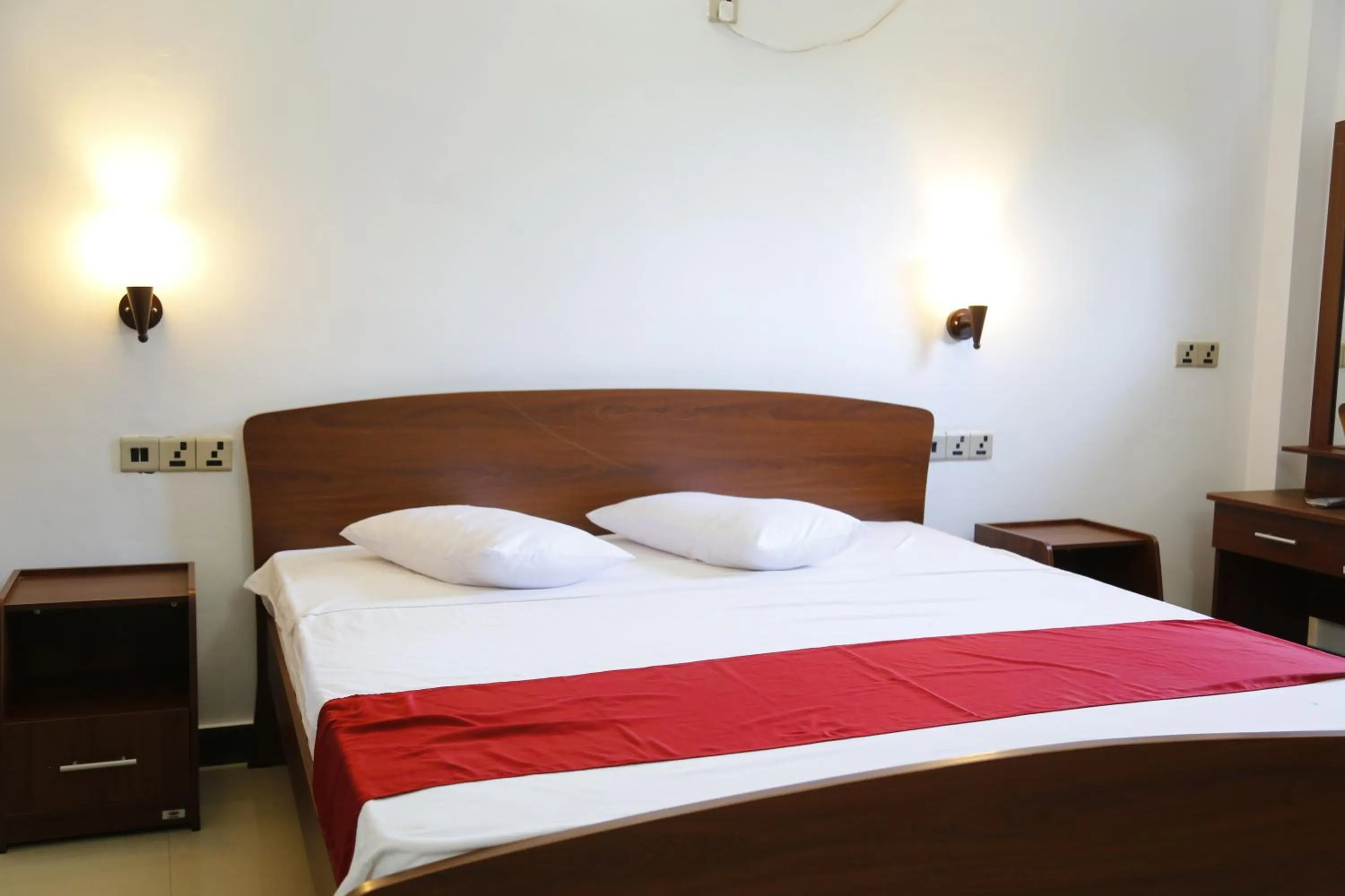 Bed in Ananthi HOTELS