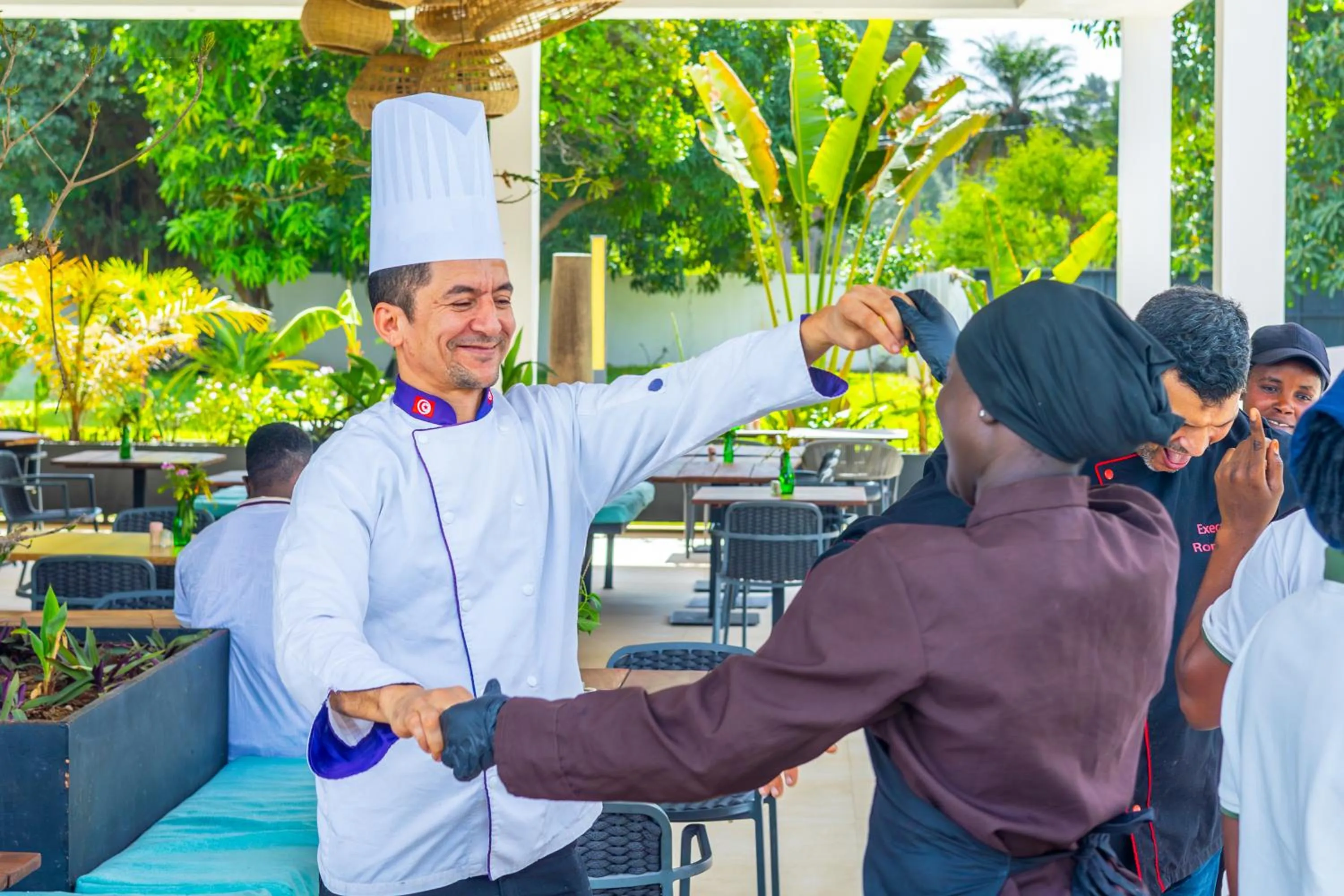 People in Kalimba Beach Resort