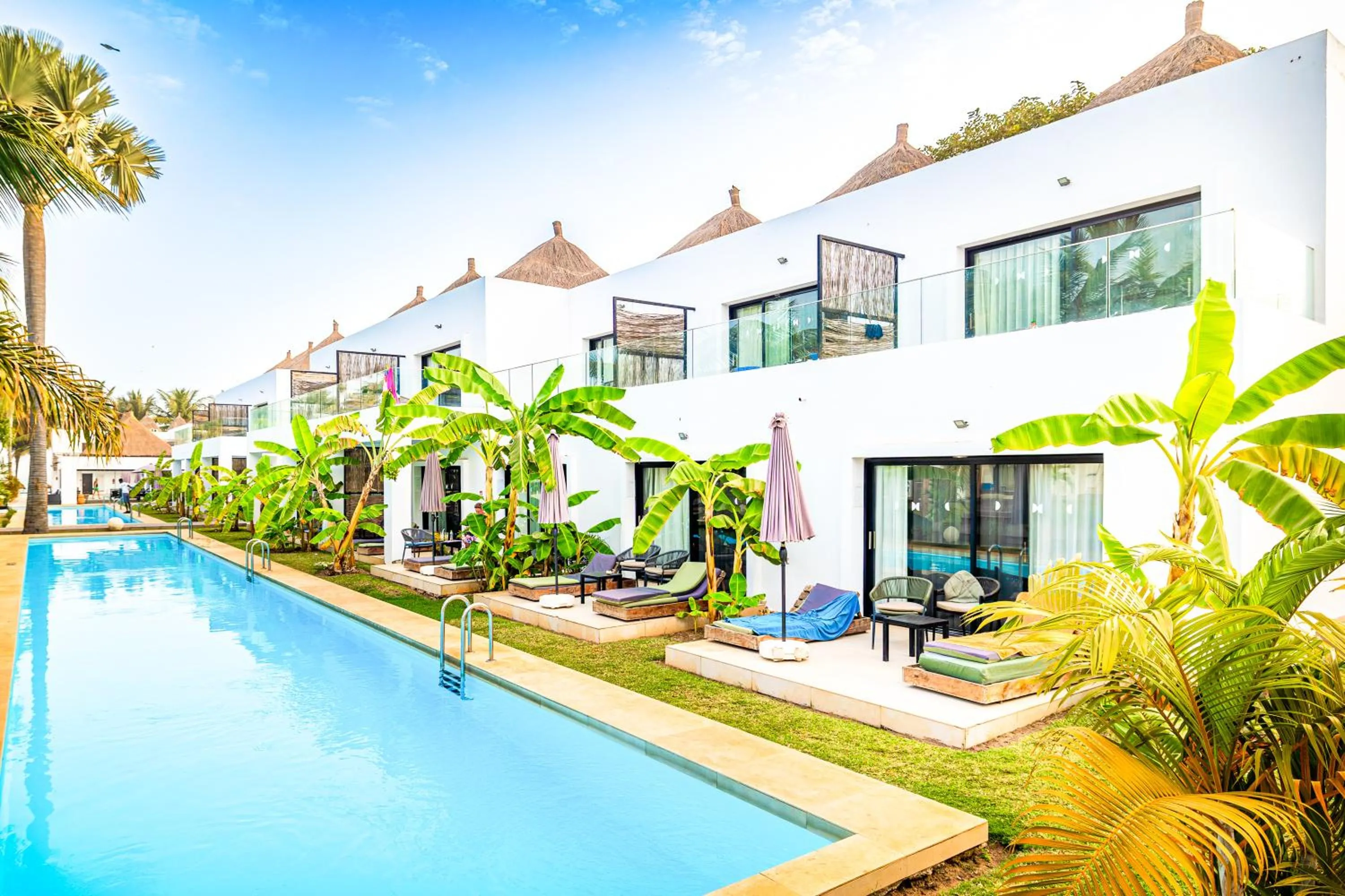 Pool view in Kalimba Beach Resort