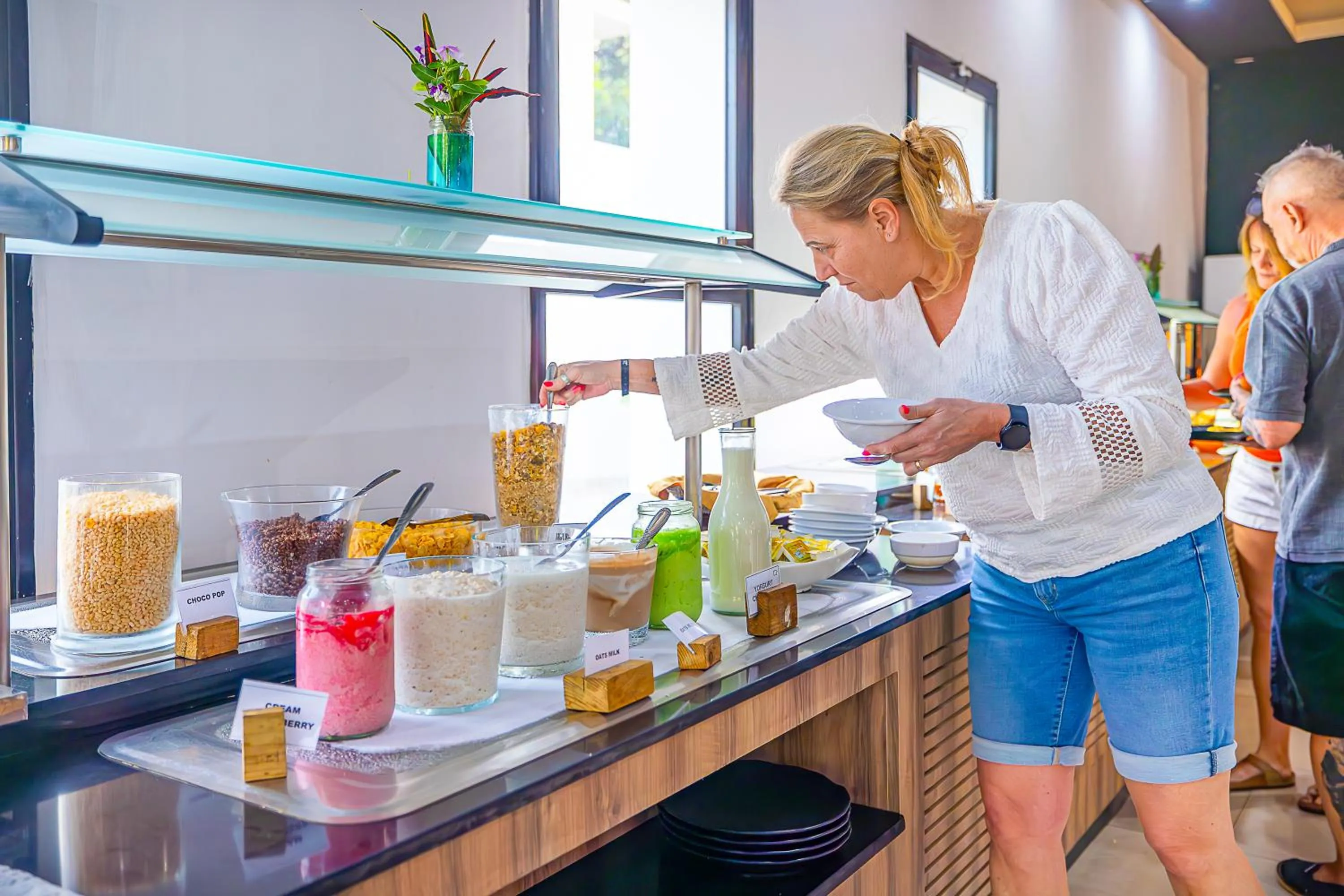 Breakfast in Kalimba Beach Resort