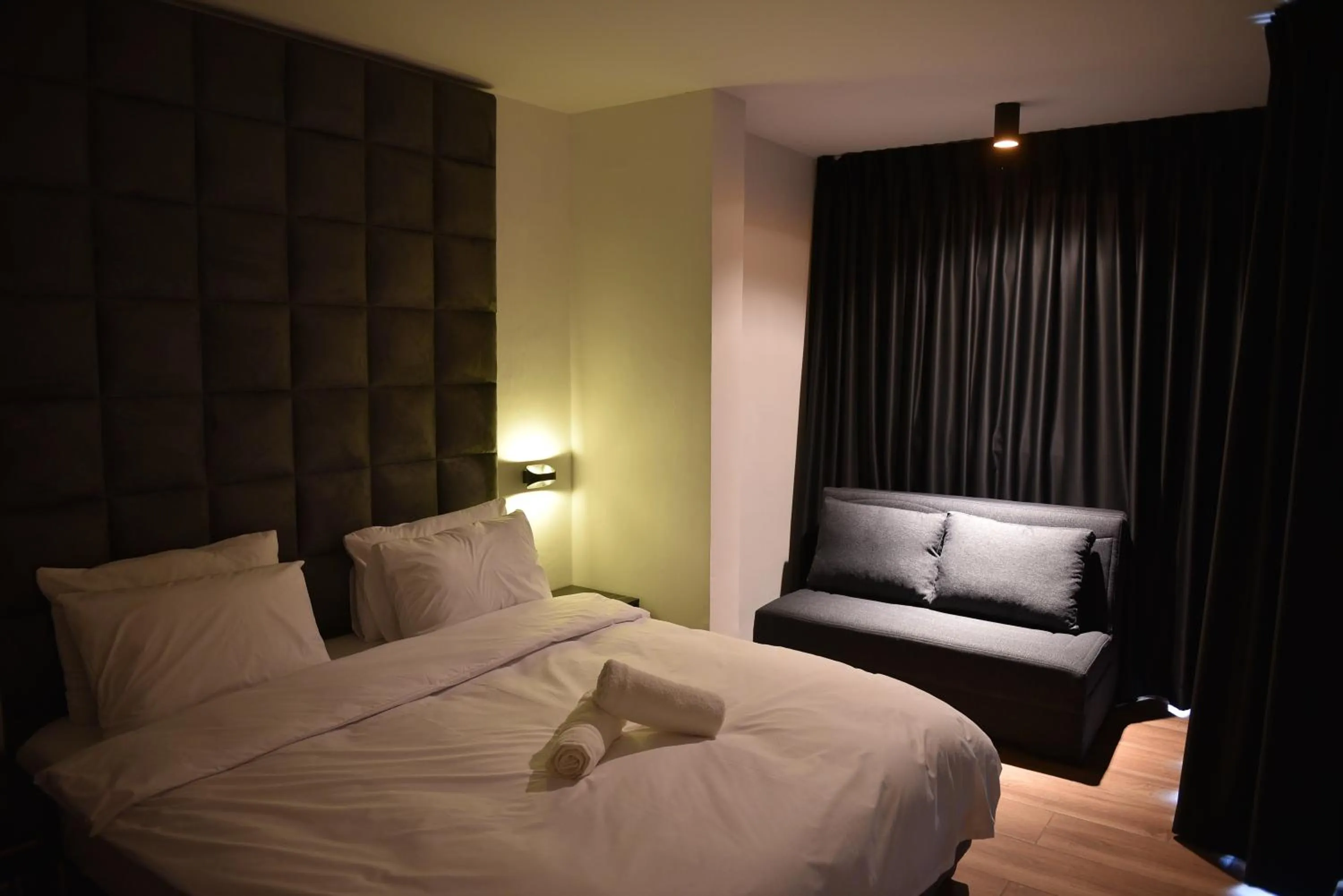 Bed in Selfie's Boutique Hotel