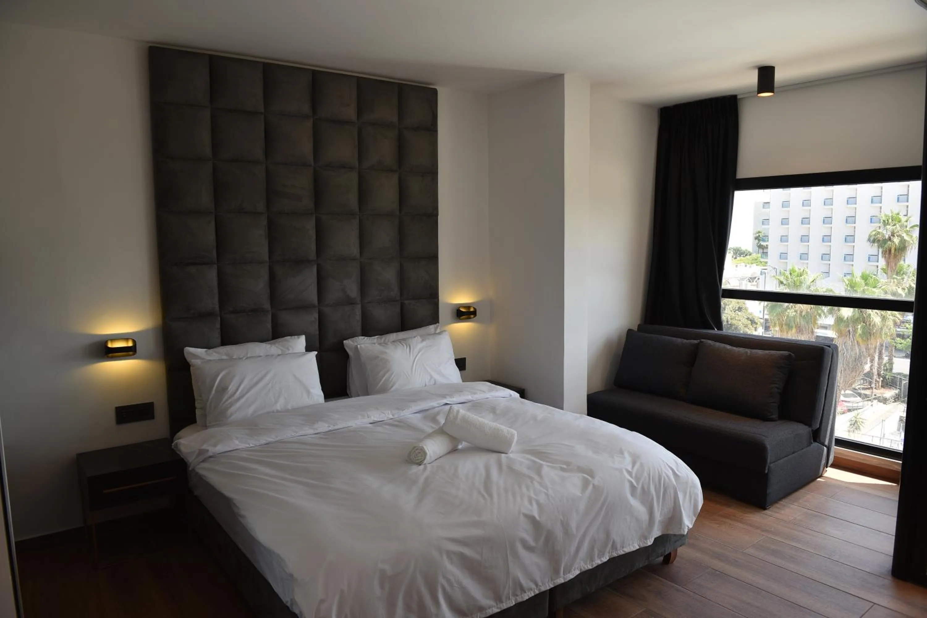 Bed in Selfie's Boutique Hotel