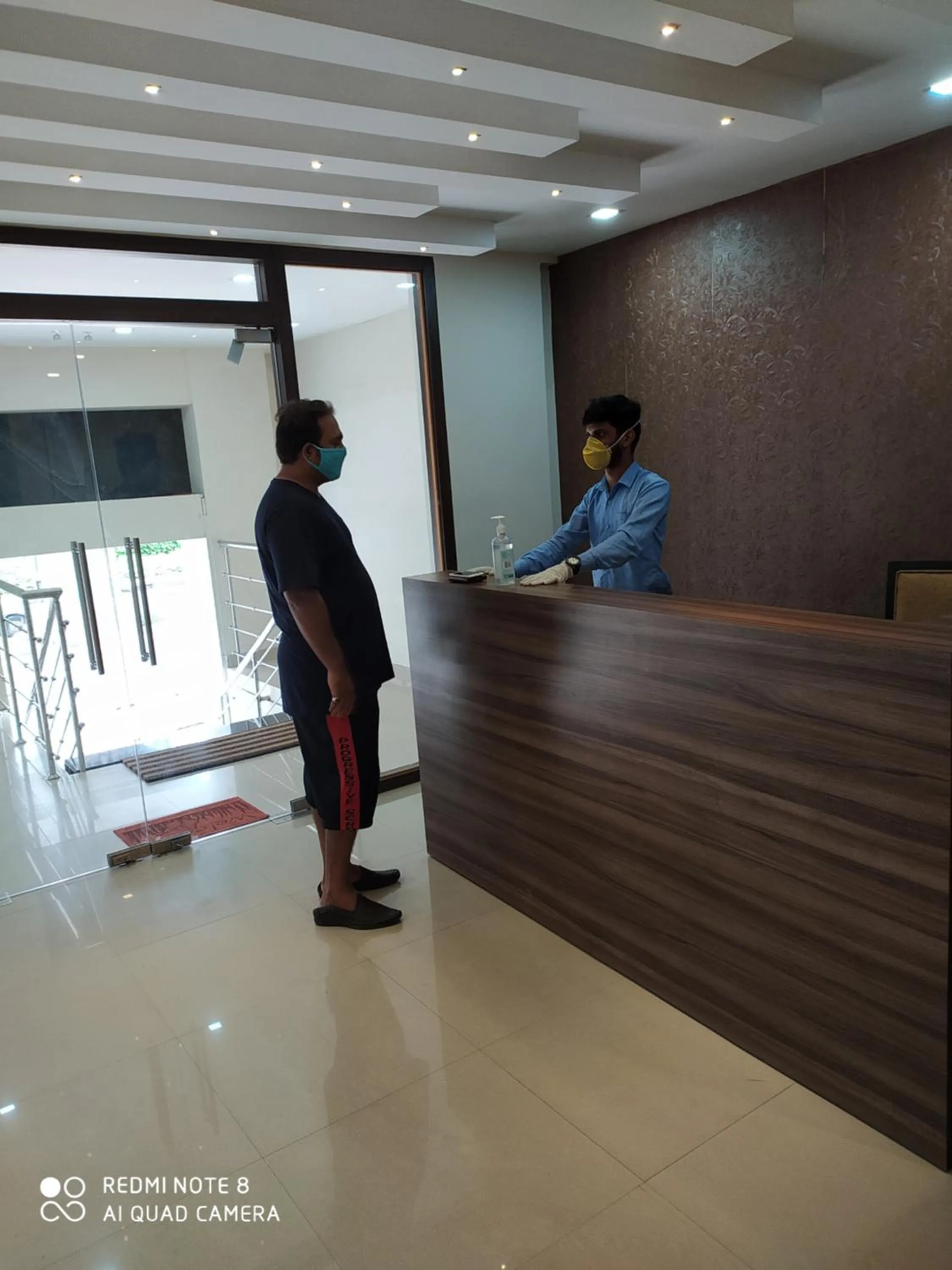 group of guests in OLESSIA HOTEL