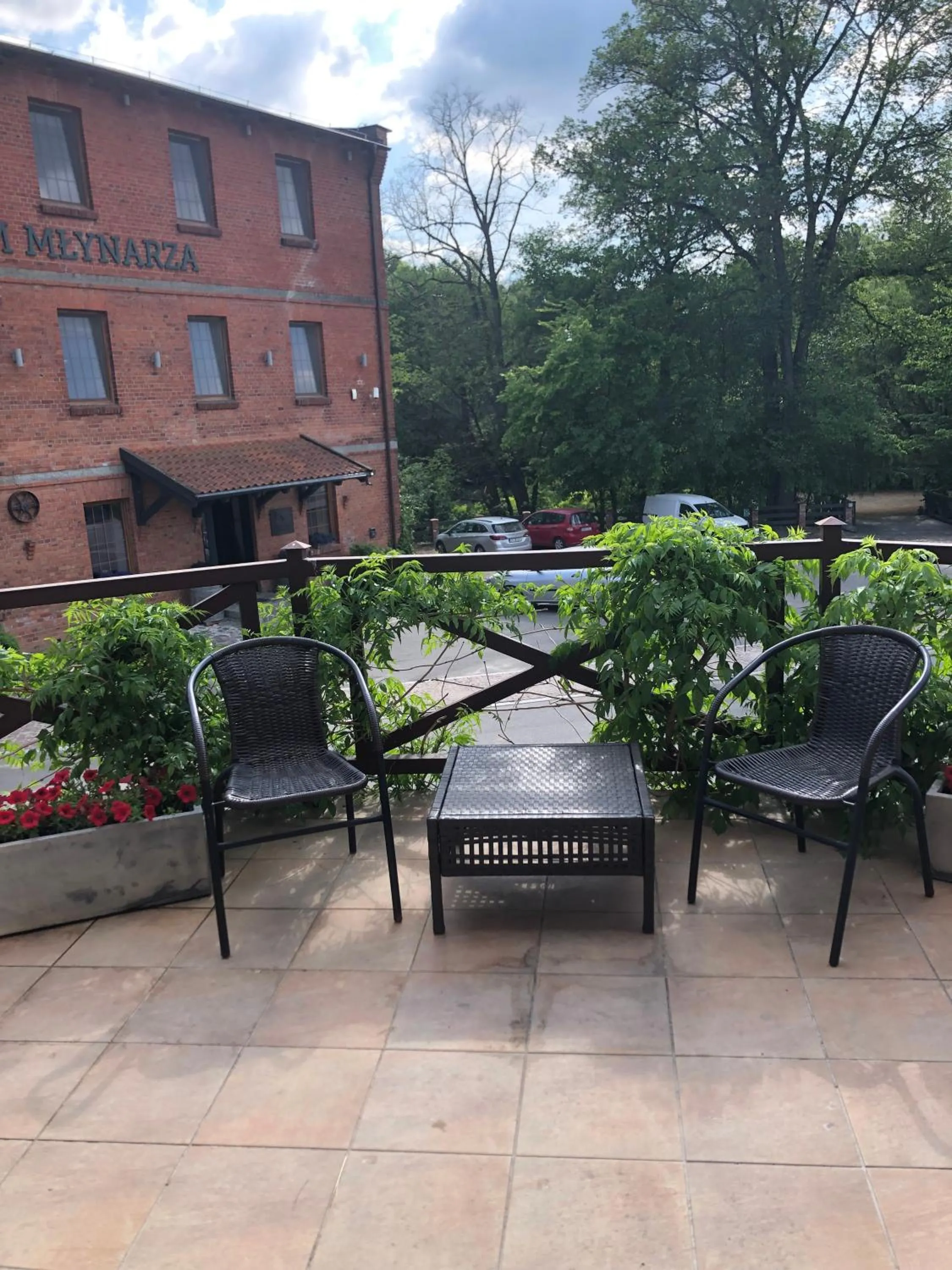 Balcony/Terrace in Dom Młynarza
